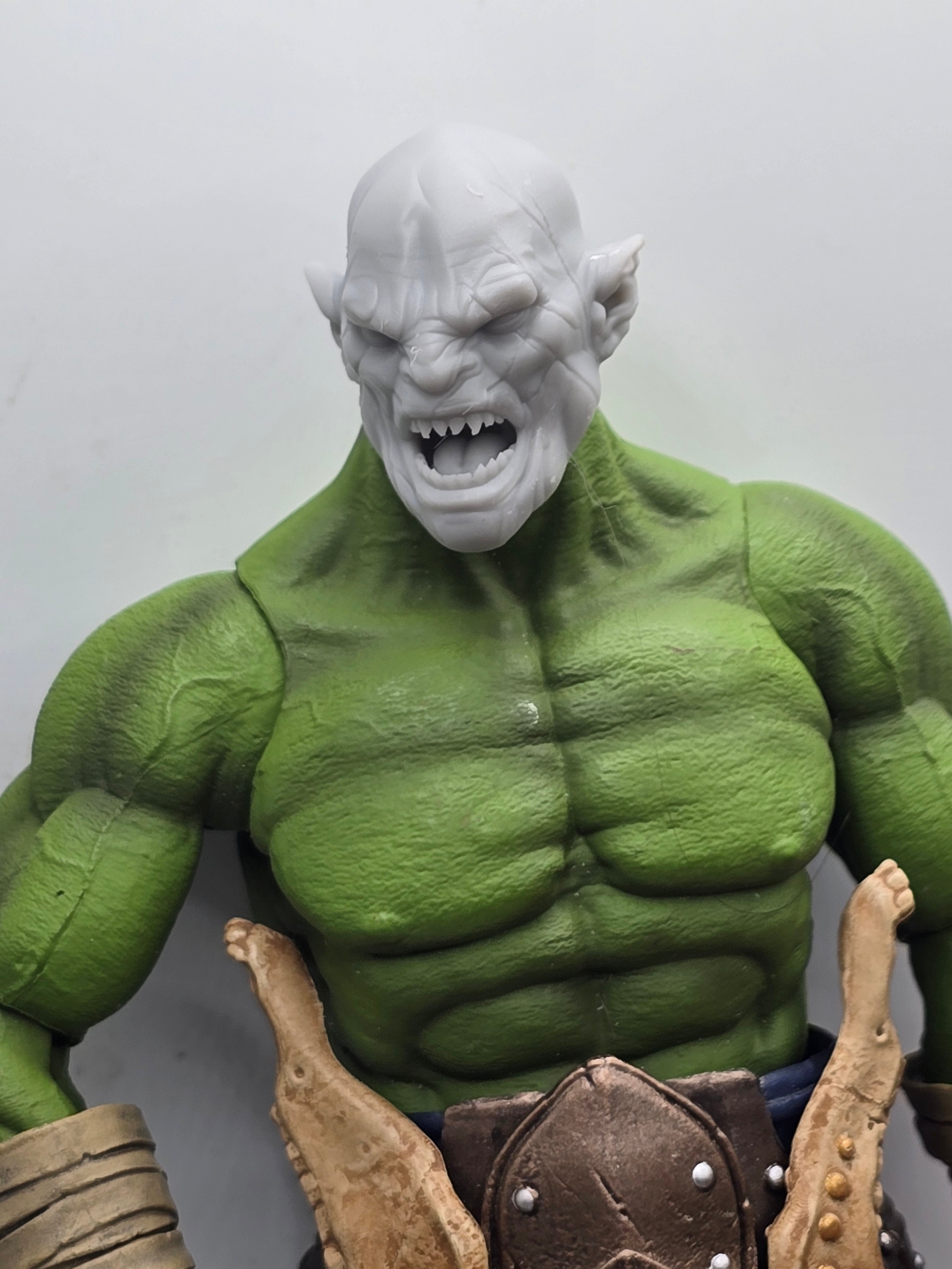 3d Heads for Mythic Legions Figure