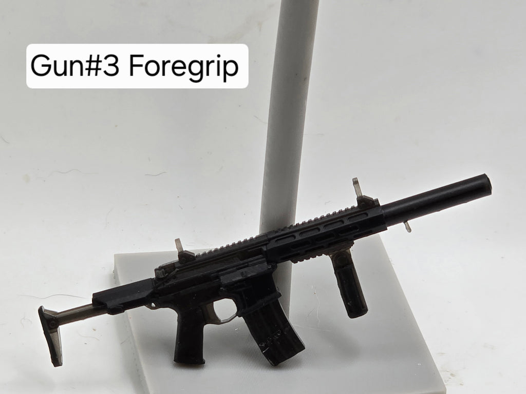 Custom 3d Printed Compatible Classified Legends Comic Multiverse Honey Badger Toy Gun  1:12 6" Scale.