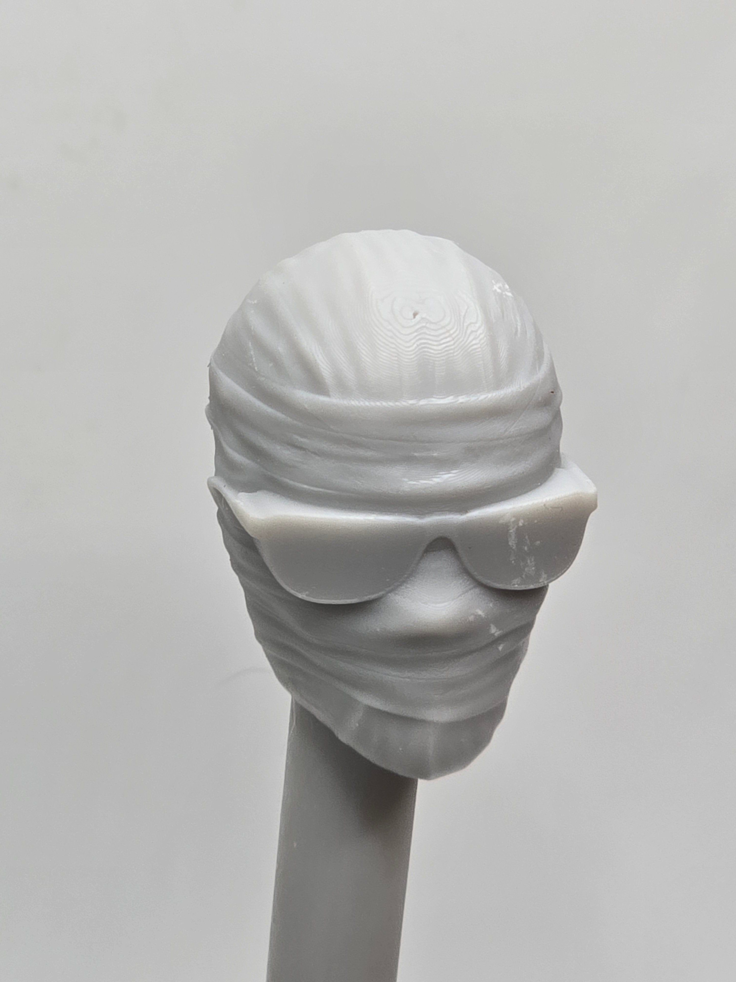 Custom 3d Printed Classified Legends Compatible Comic Multiverse Minus Man Heads 1/12 1-10 1/18 Scale