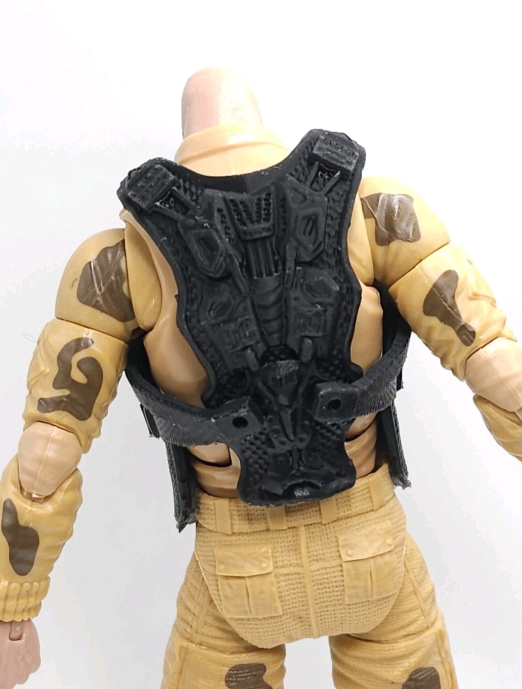 Custom 3d Printed Compatible Classified Legends Comic Multiverse Toxo Viper Flexible Vest 1:12 6" Scale.