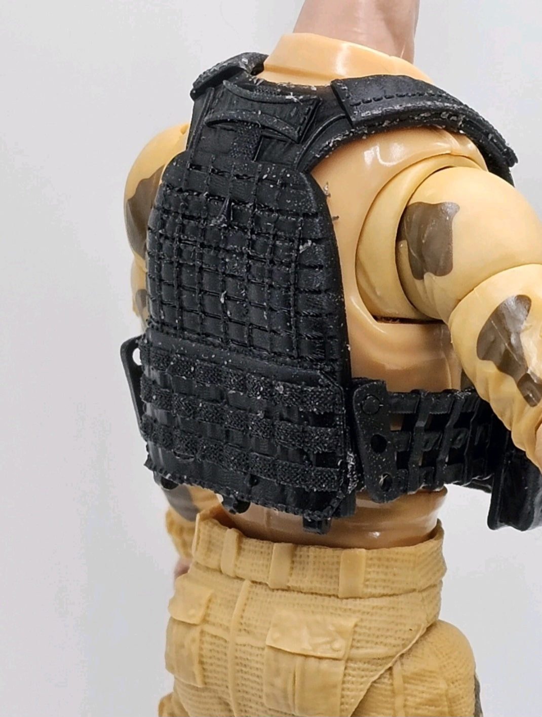 Custom 3d Printed Compatible Classified Legends Comic Multiverse Tacticle v5 Flexible Vest 1:12 6" Scale.