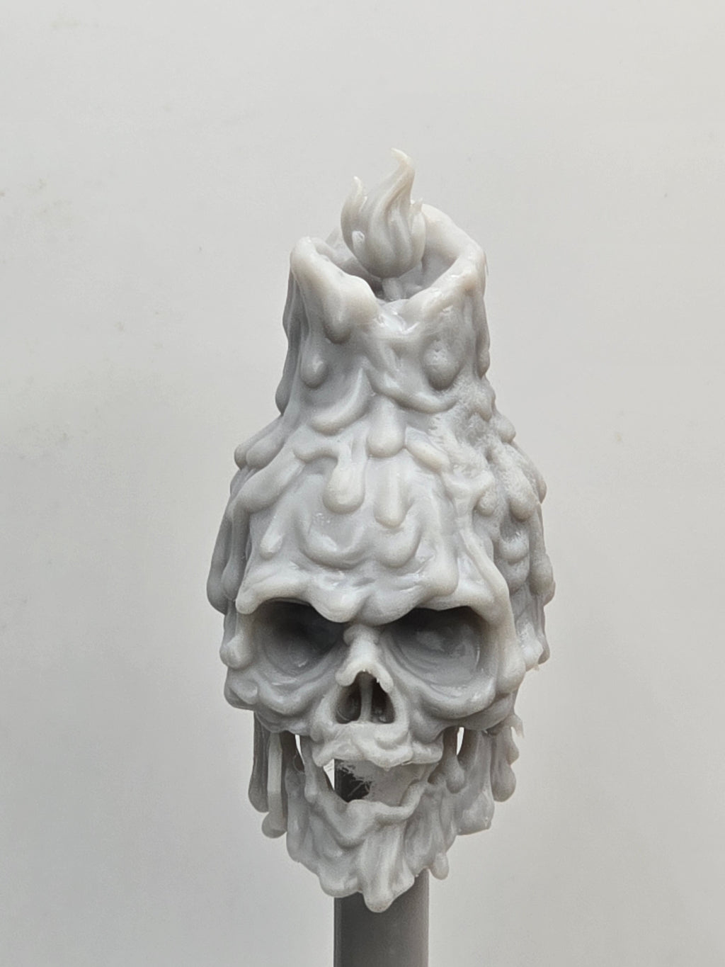3d Printed Mythic Legions Scale Head 1.0 Waxman Head  1:12 6" Scale.