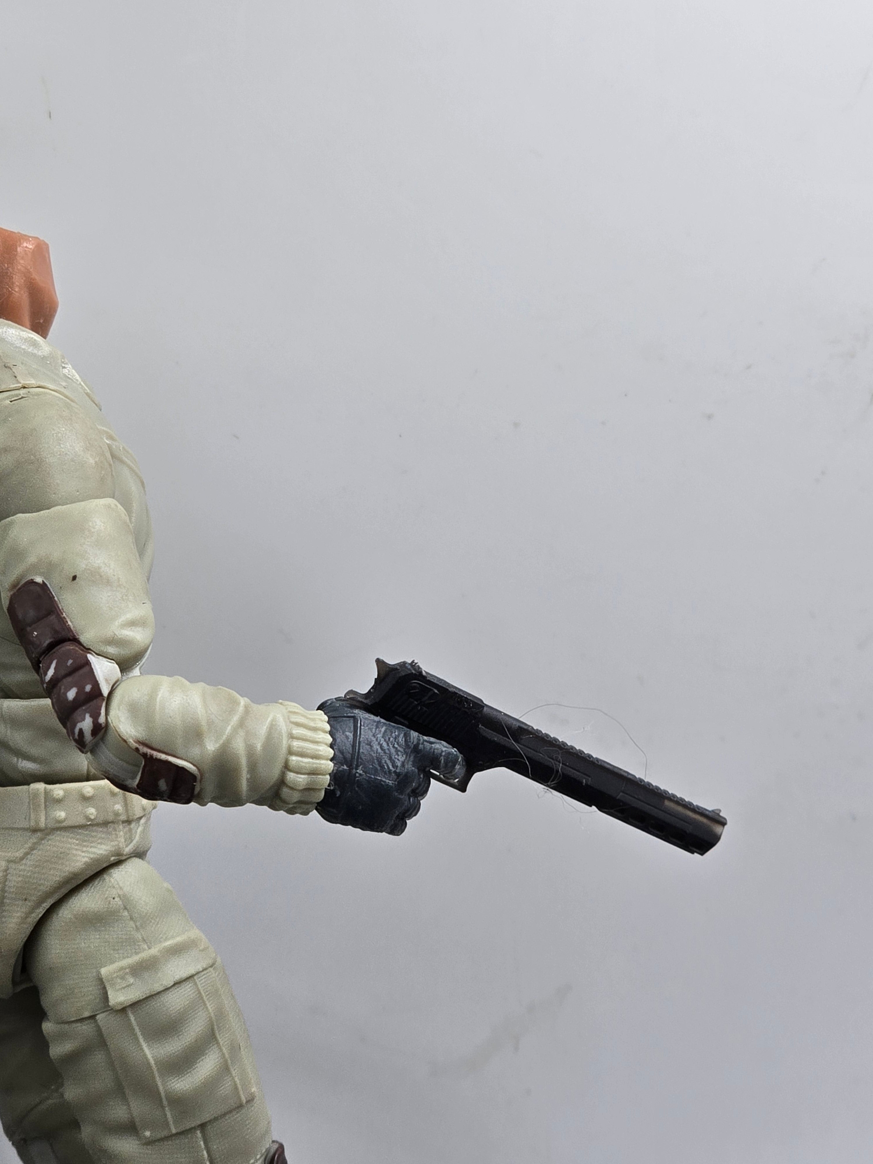 Custom 3d Printed Compatible Classified Legends Comic Multiverse Long Barrel Desert Toy Gun  1:12 6" Scale.
