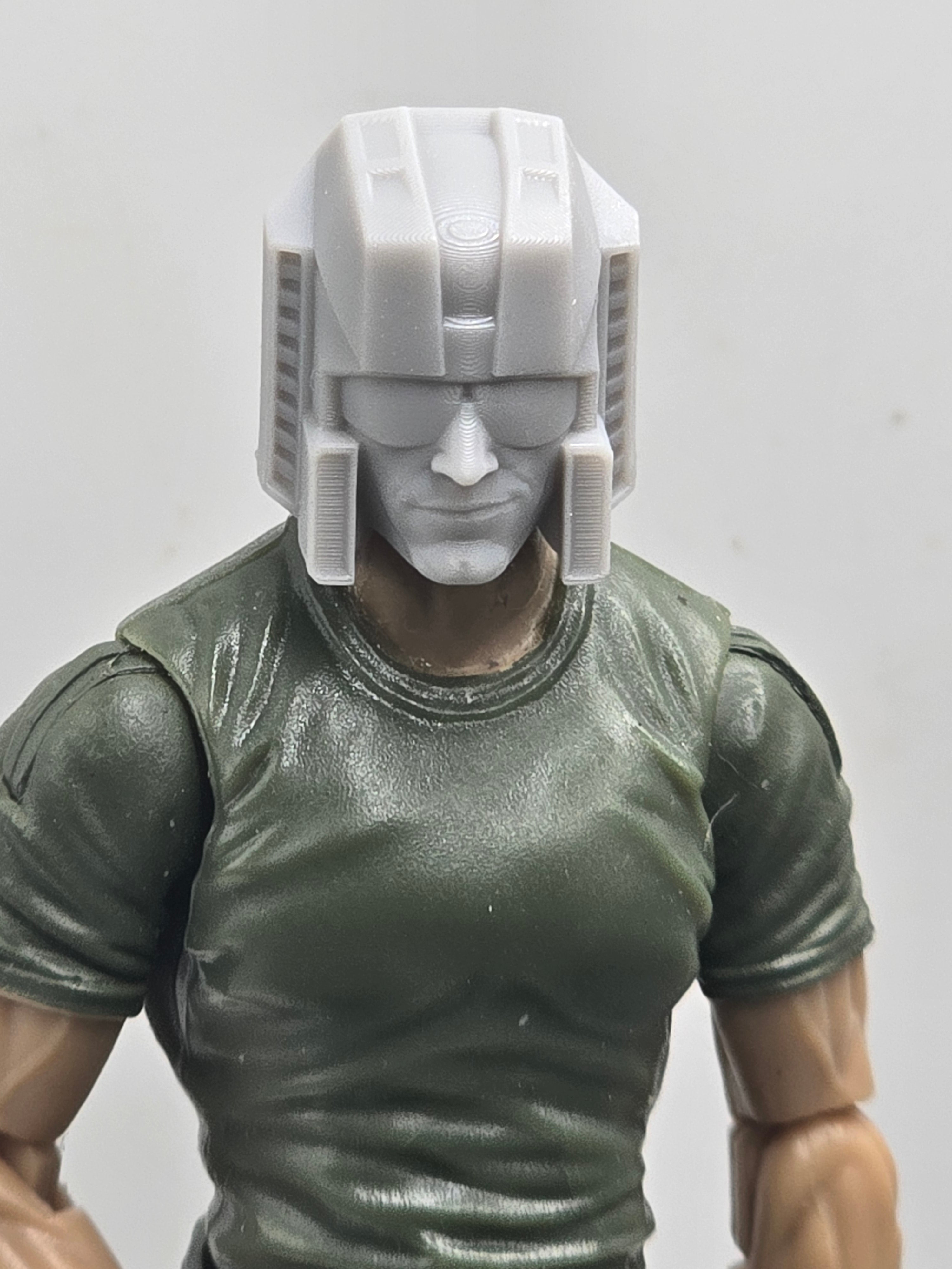 Custom 3d Printed Classified Legends Compatible Comic Multiverse Transformation Star Scream v2 Heads 1/12 1-10 1/18 Scale