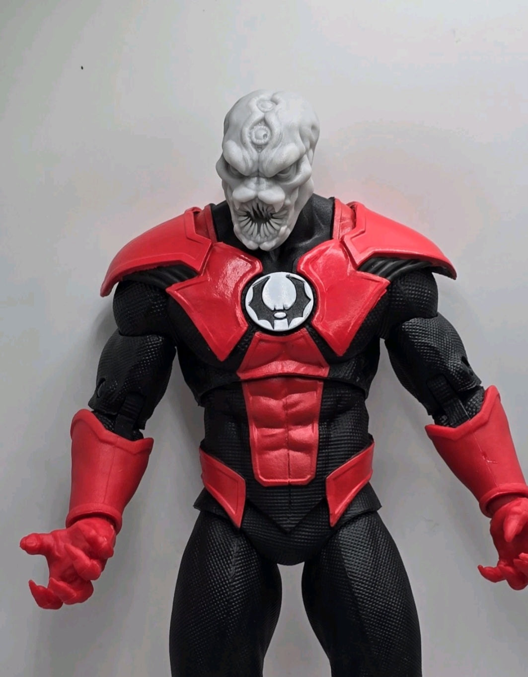 Custom 3d Printed Classified Legends Compatible Comic Multiverse Red Light Corps Haggor Heads 1/12 1-10 1/18 Scale