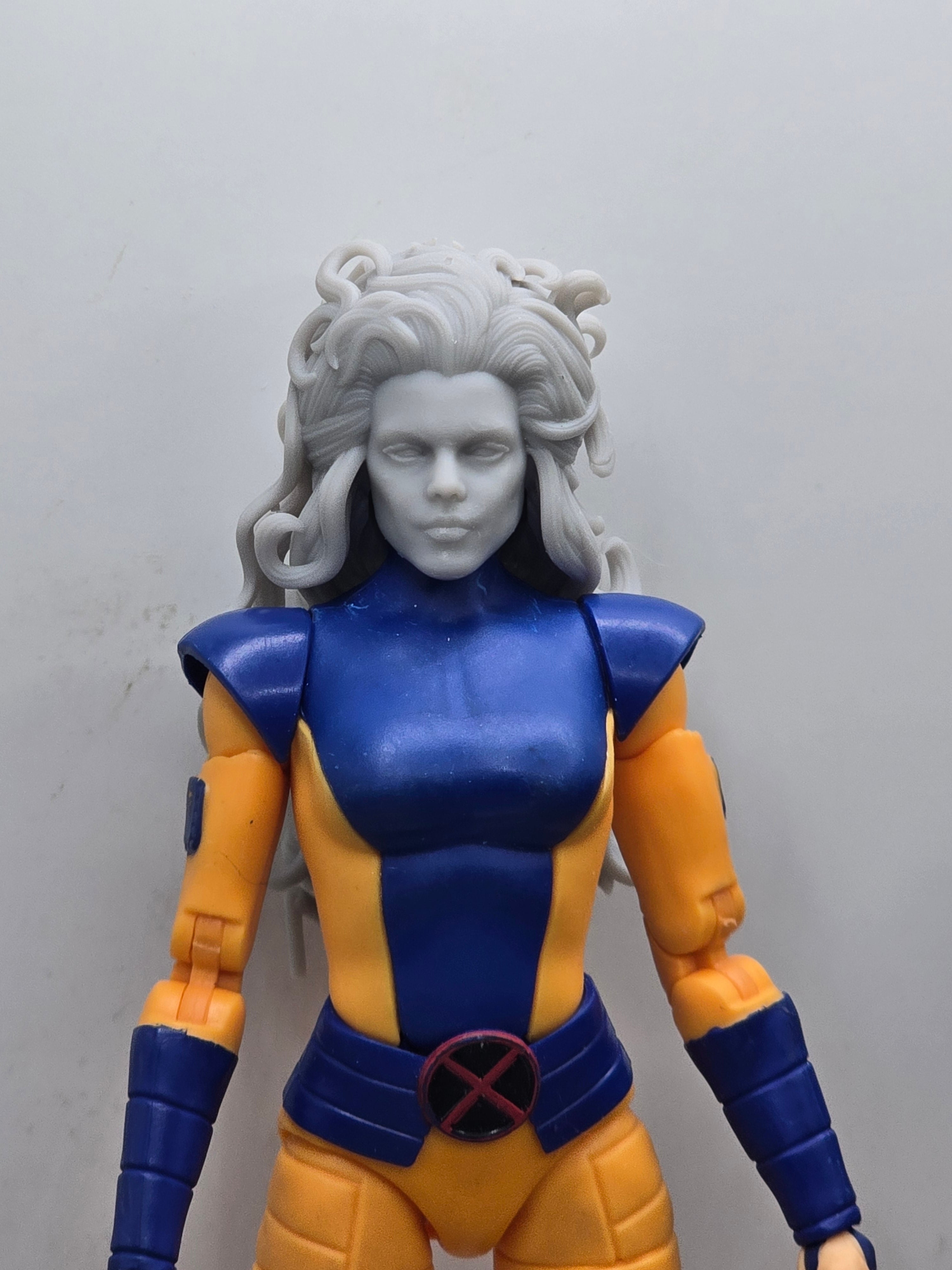 Custom 3d Printed Classified Legends Compatible Comic Multiverse Dual Face Spice Heads 1/12 1-10 1/18 Scale