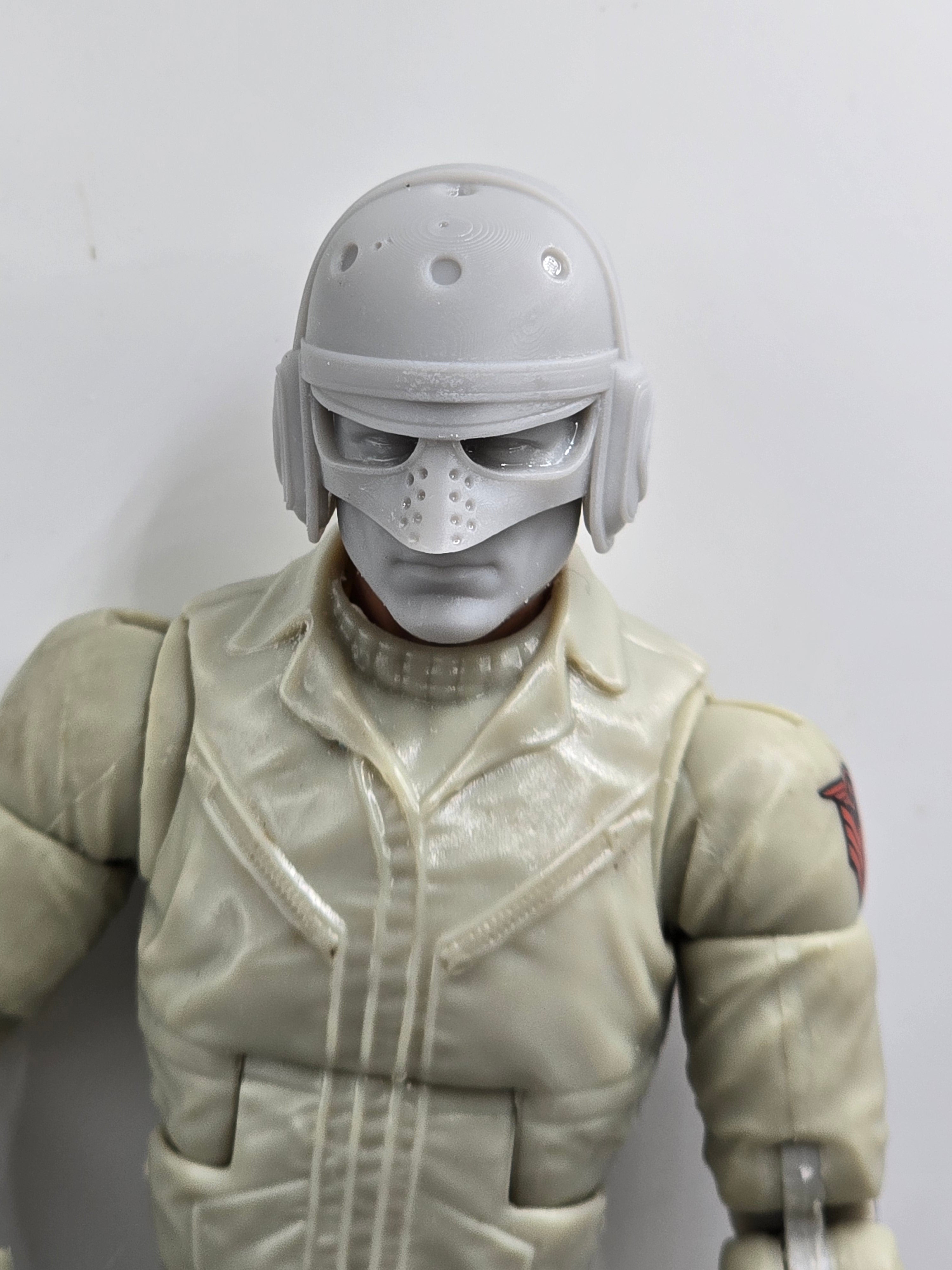 Custom 3d Printed Classified Legends Compatible Comic Multiverse Blizzard Head#2 1/12 1-10 1/18 Scale