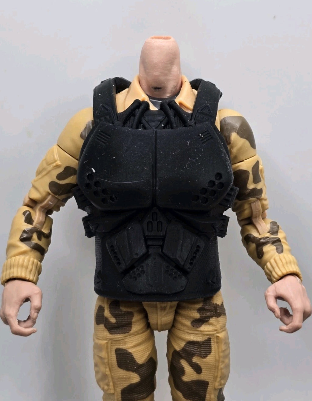 Custom 3d Printed Compatible Classified Legends Comic Multiverse Sci Fi Flexible Vest 1:12 6" Scale.