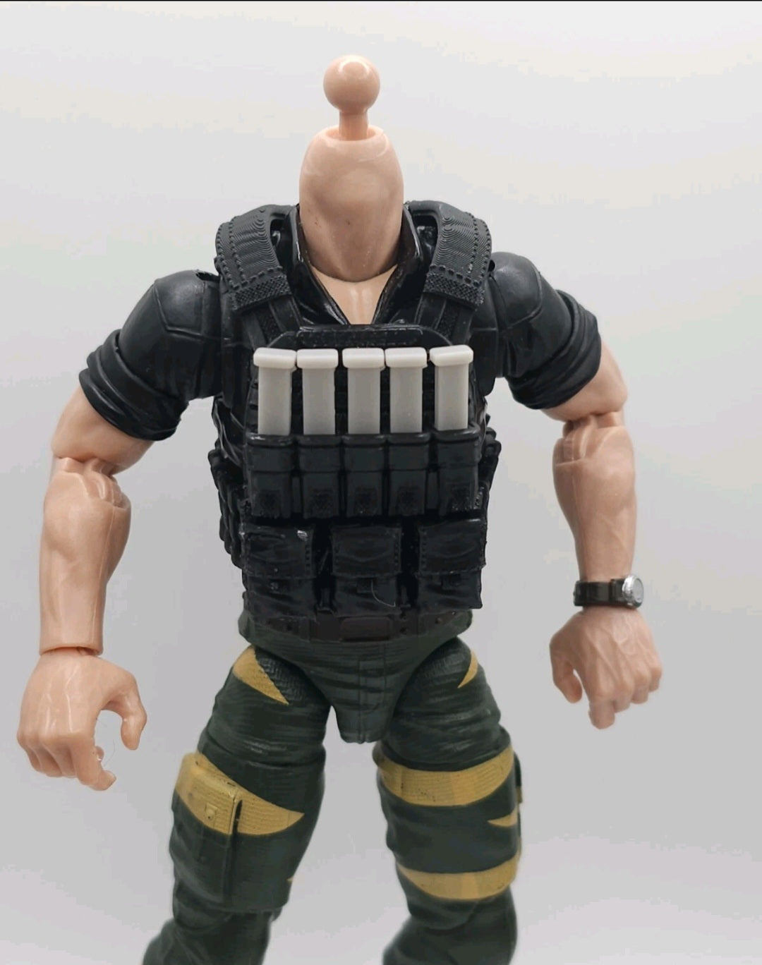Custom 3d Printed Compatible Classified Legends Comic Multiverse Beachhead Flexible Vest 1:12 6" Scale.