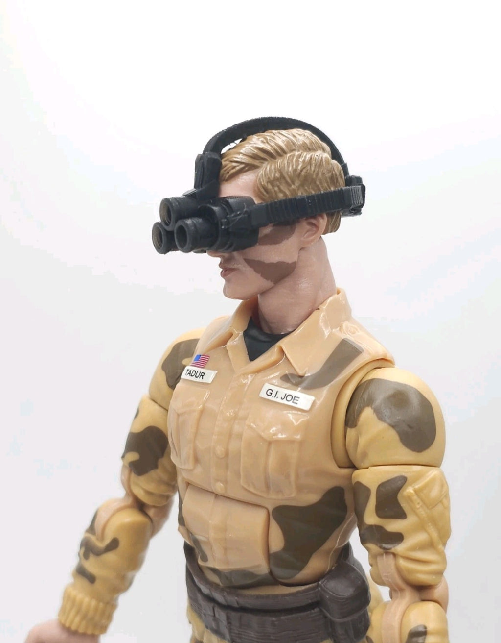 Custom 3d Printed Compatible Classified Legends Comic Multiverse Flexible Night Vision Goggles 1:12 6" Scale.