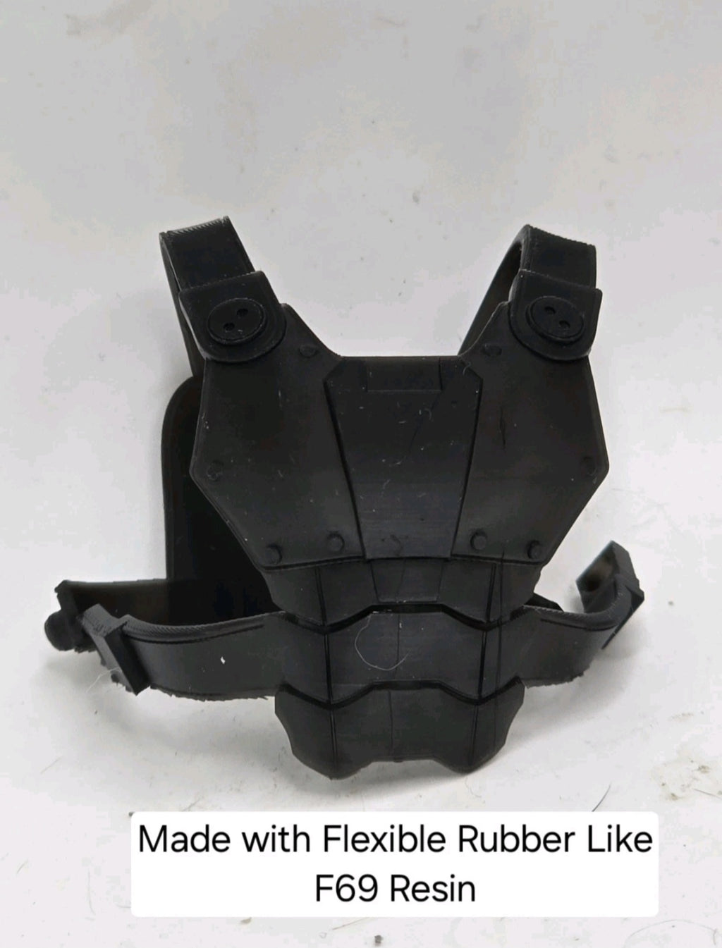 Custom 3d Printed Compatible Classified Legends Comic Multiverse Sniper Blackout Flexible Vest 1:12 6" Scale.