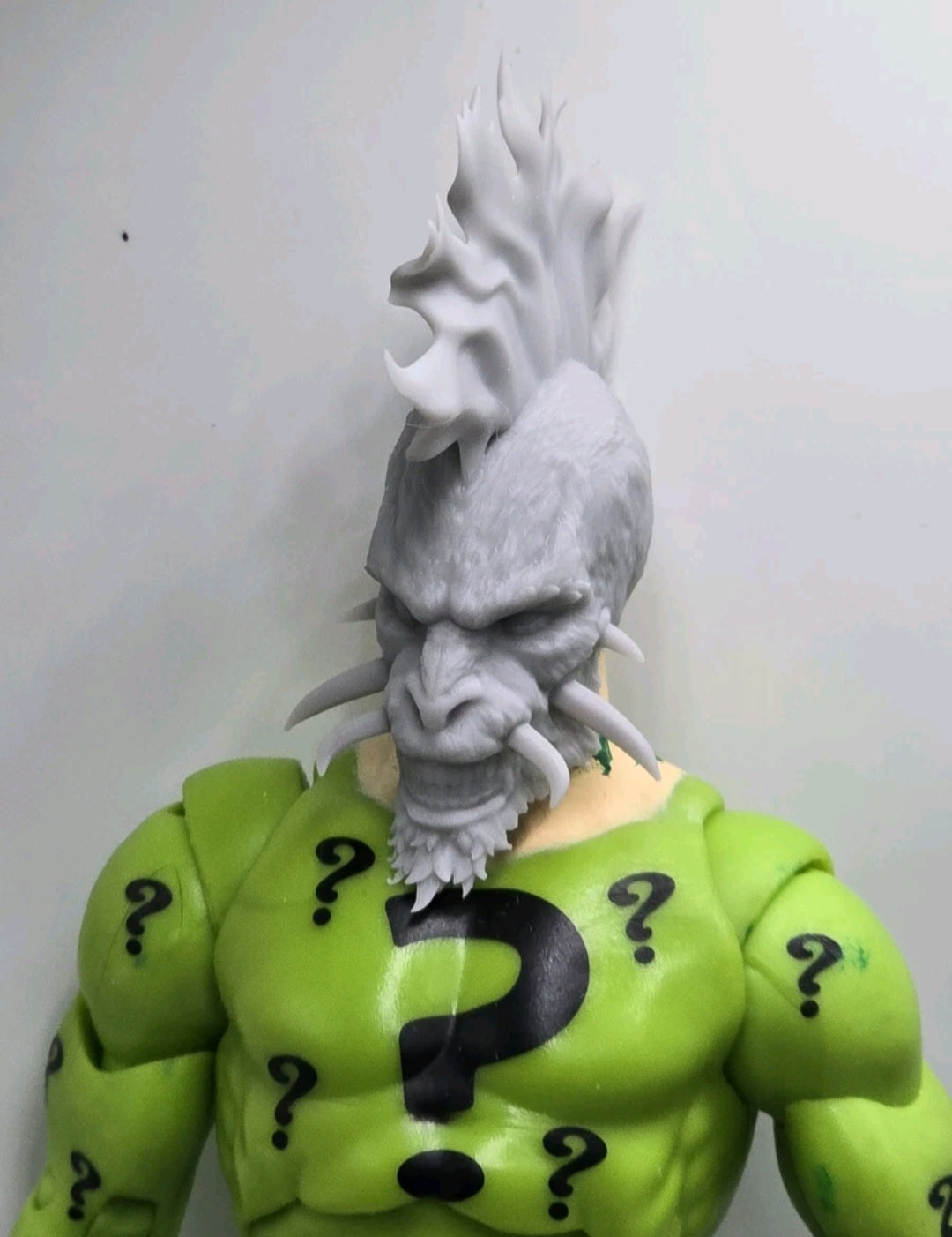 Custom 3d Printed Classified Legends Compatible Comic Multiverse Orange Light Corps Larfleeze Heads 1/12 1-10 1/18 Scale