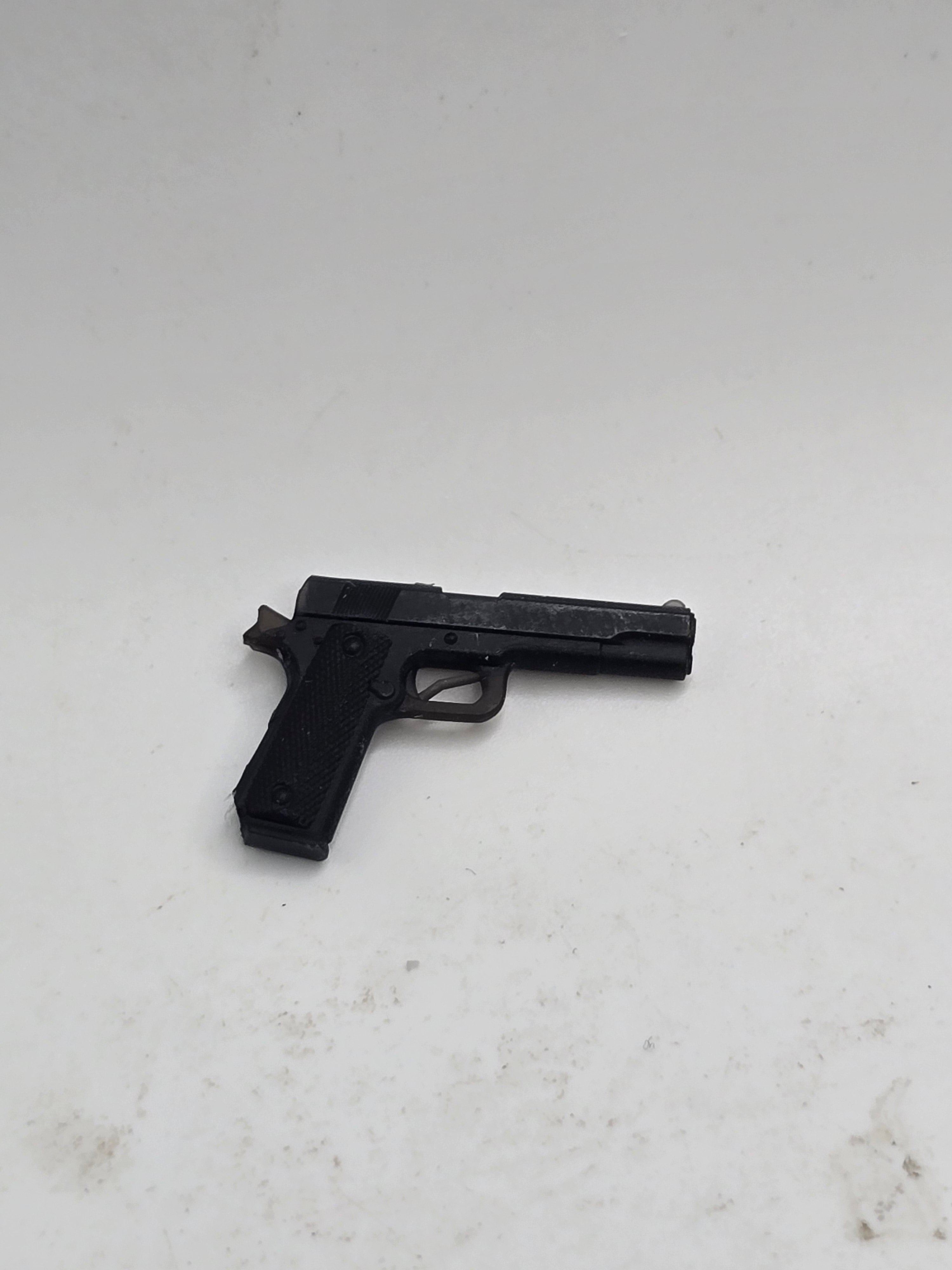 Custom 3d Printed Compatible Classified Legends Comic Multiverse Ghost 1911 Pistol Toy Gun  1:12 6" Scale.