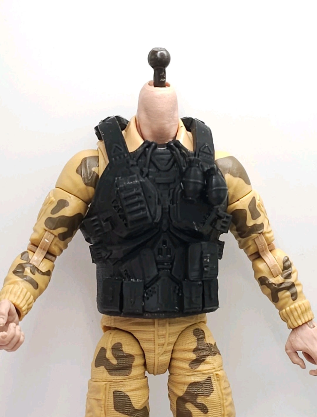Custom 3d Printed Compatible Classified Legends Comic Multiverse Cyber Kit Flexible Vest 1:12 6" Scale.