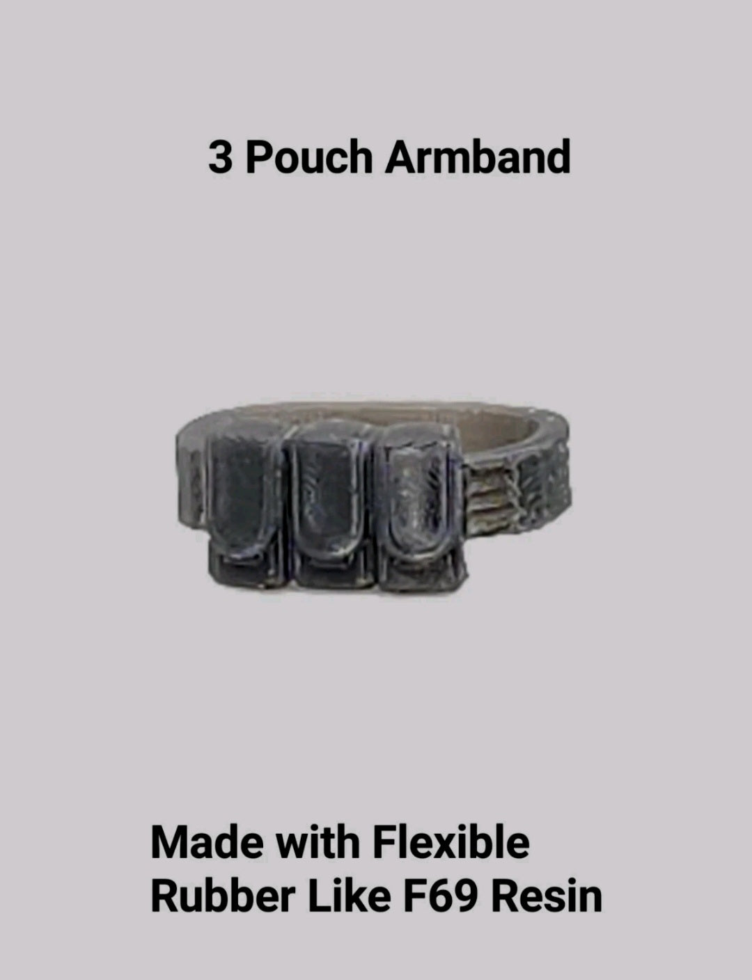 Custom 3d Printed Compatible Classified Legends Comic Multiverse Flexible Pouch Armband 1:12 6" Scale.