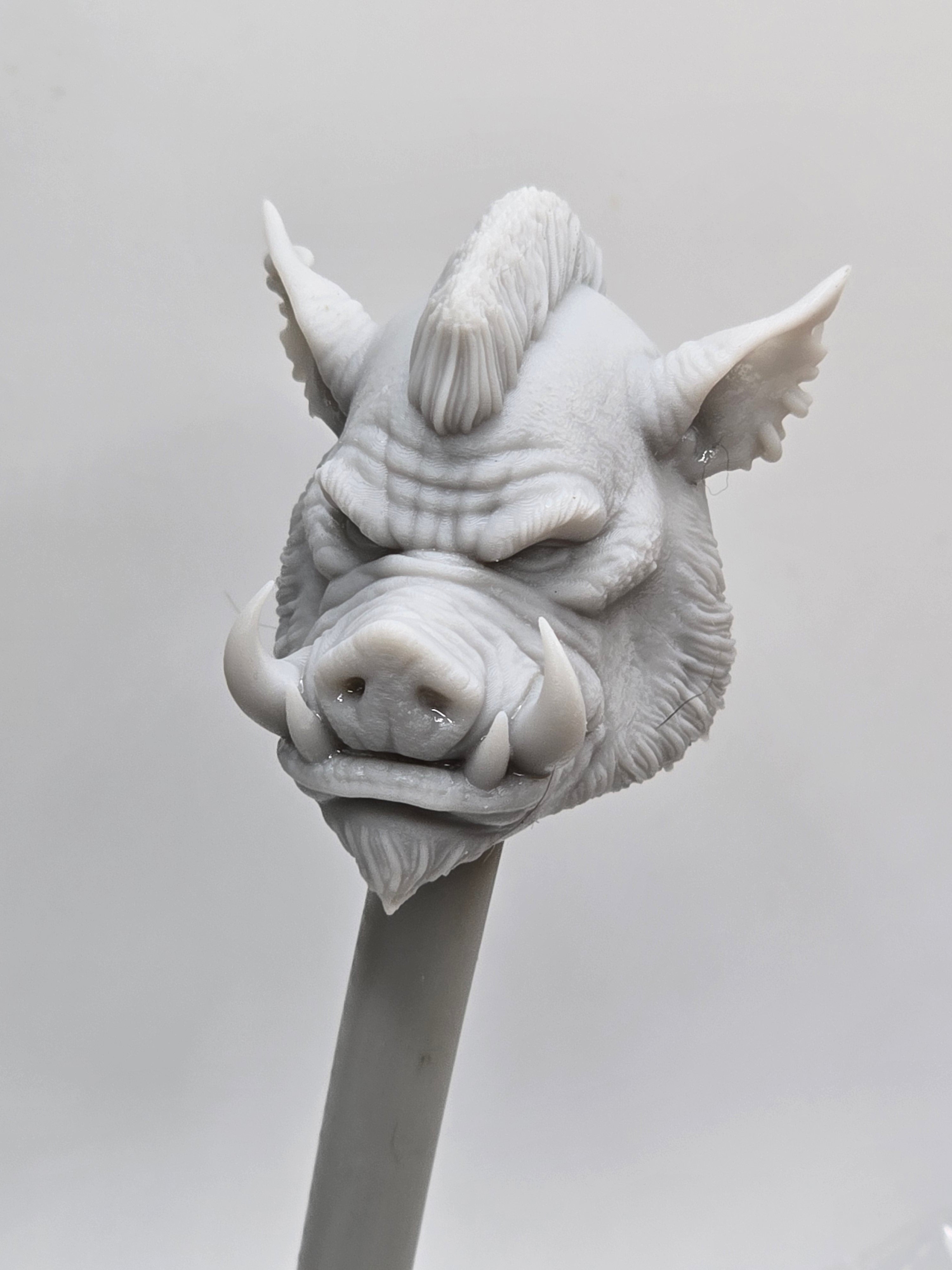 Custom 3d Printed Classified Legends Compatible Comic Multiverse Gorvak Ironfang Heads 1/12 1-10 1/18 Scale