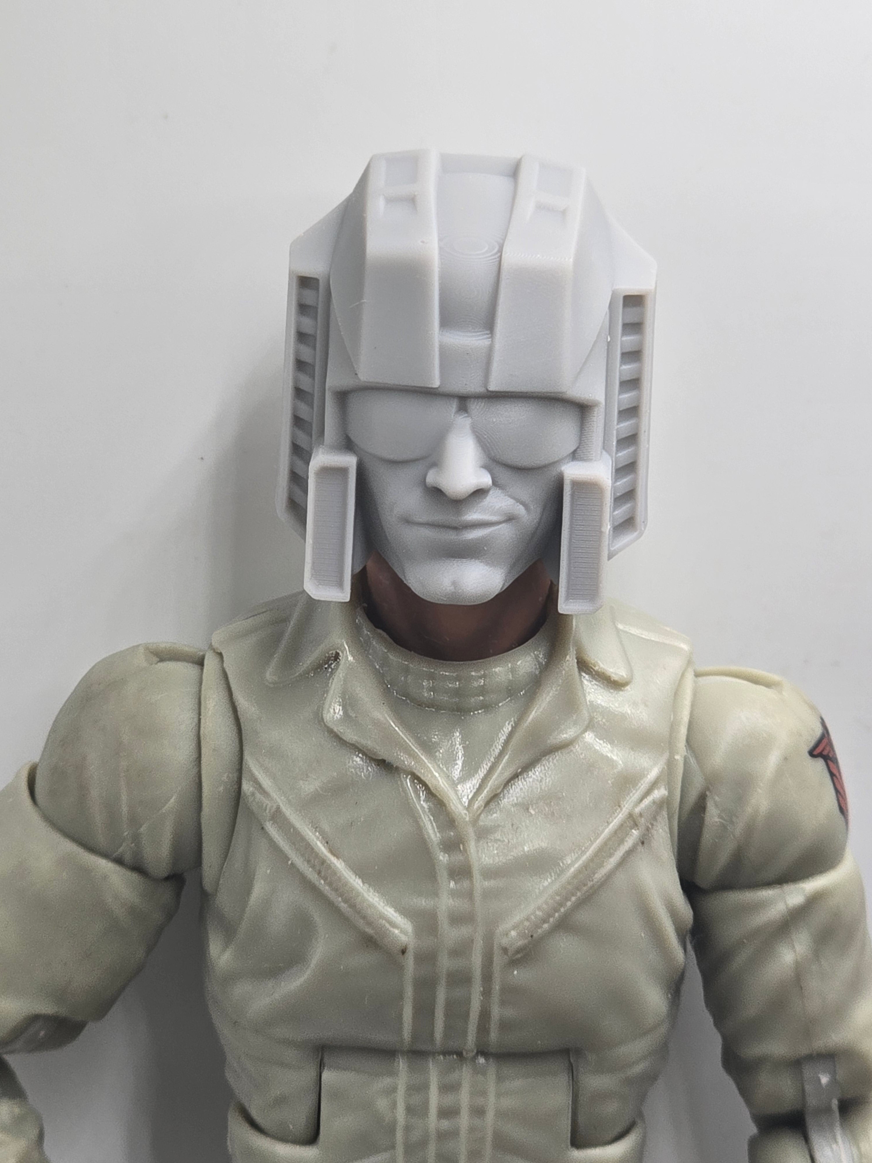 Custom 3d Printed Classified Legends Compatible Comic Multiverse Transformation Star Scream v2 Heads 1/12 1-10 1/18 Scale