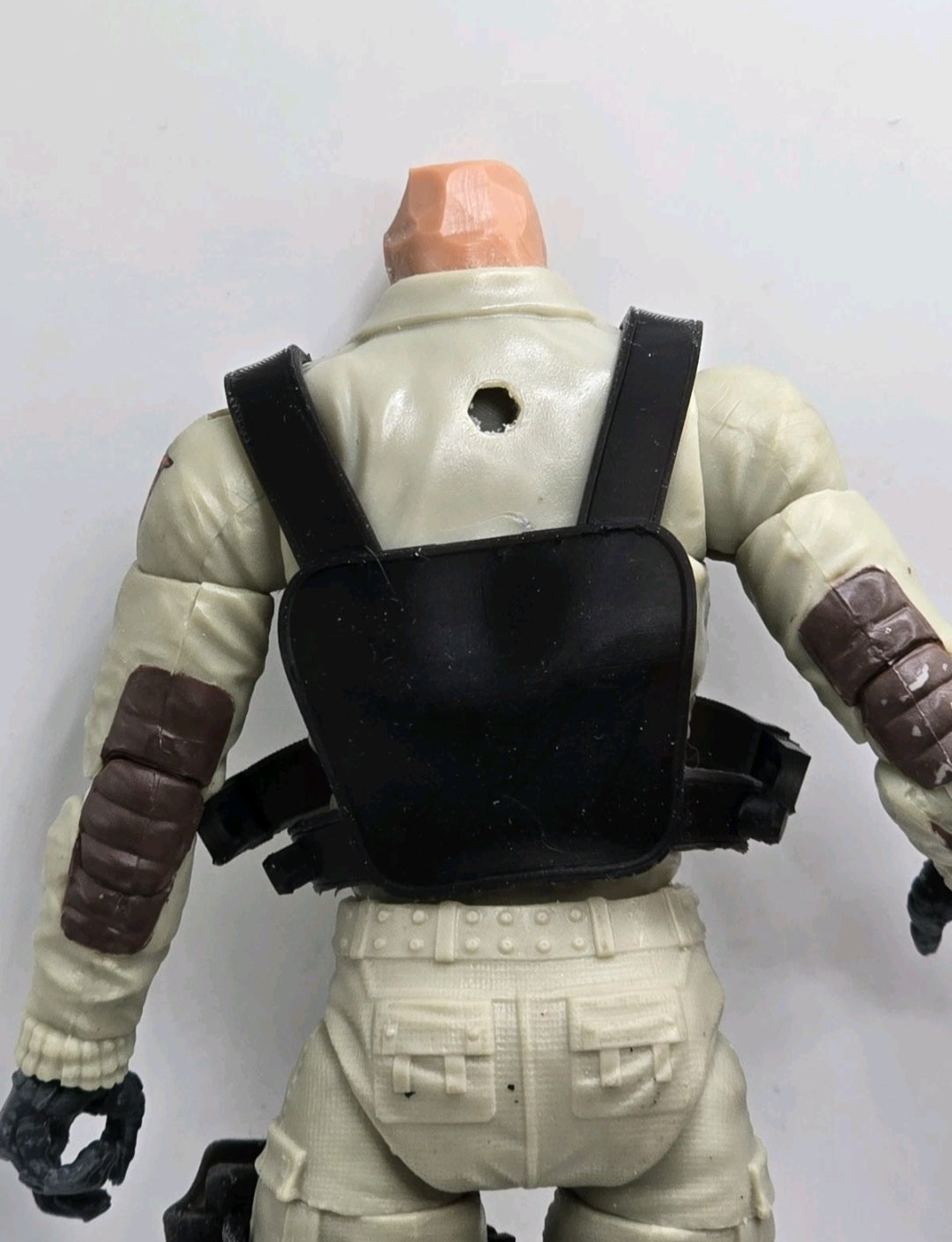 Custom 3d Printed Compatible Classified Legends Comic Multiverse Sniper Blackout Flexible Vest 1:12 6" Scale.