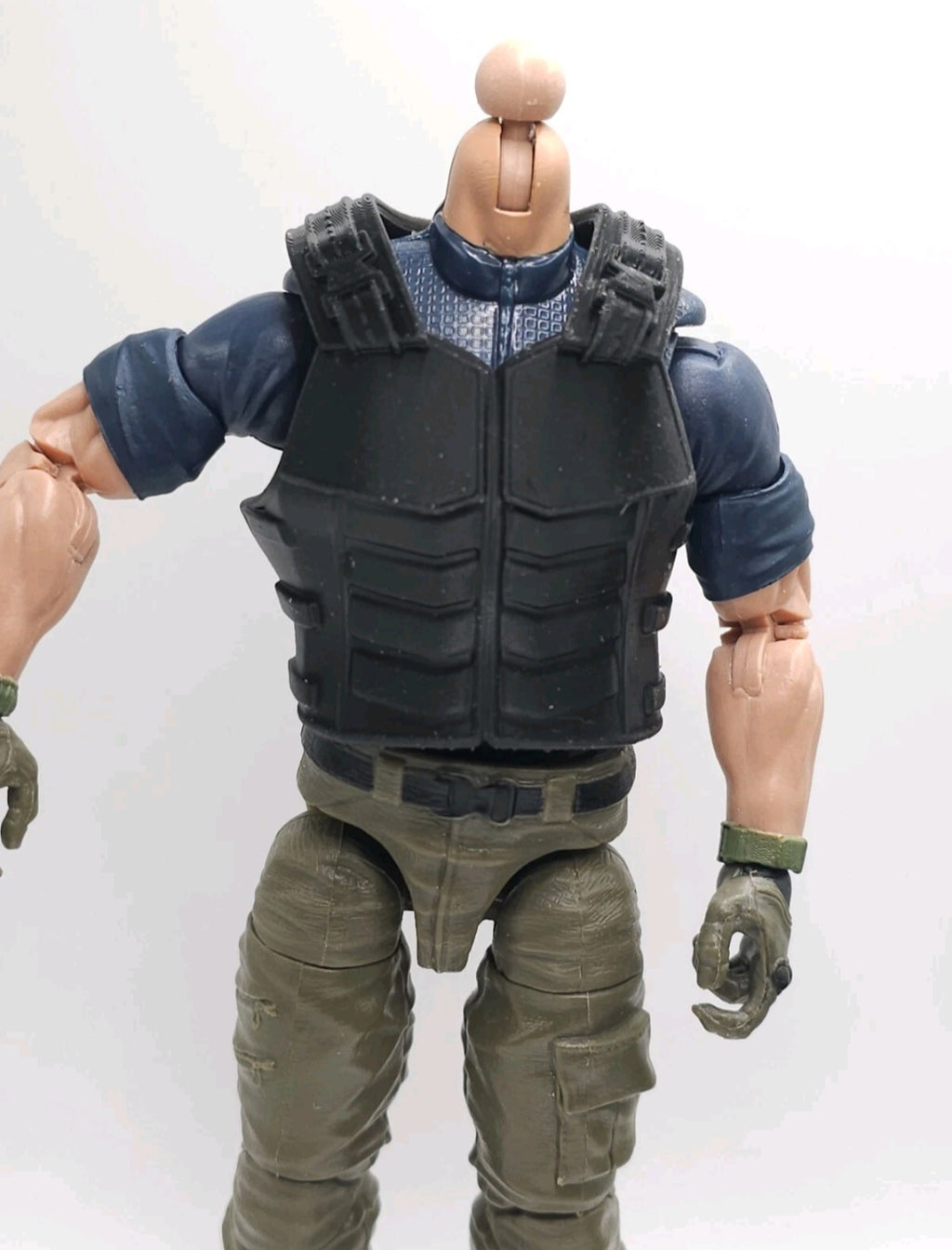 Custom 3d Printed Compatible Classified Legends Comic Multiverse Stormbringer Flexible Vest 1:12 6" Scale.