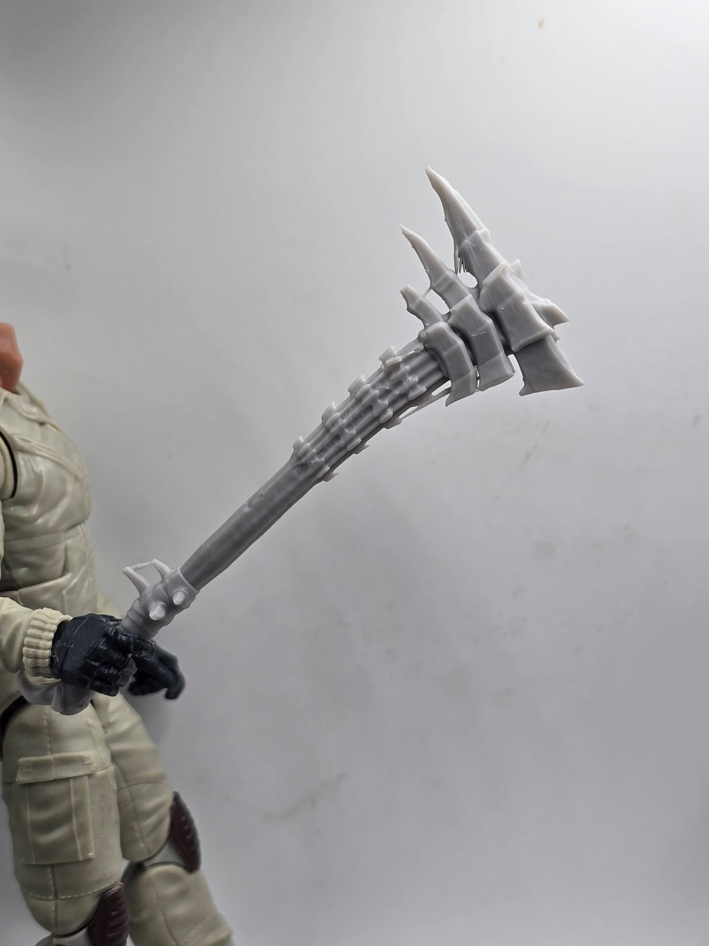 Custom 3d Printed Compatible Classified Legends Comic Multiverse Mythic Legions  Ring Movie Orc Axe  1:12 6" Scale.