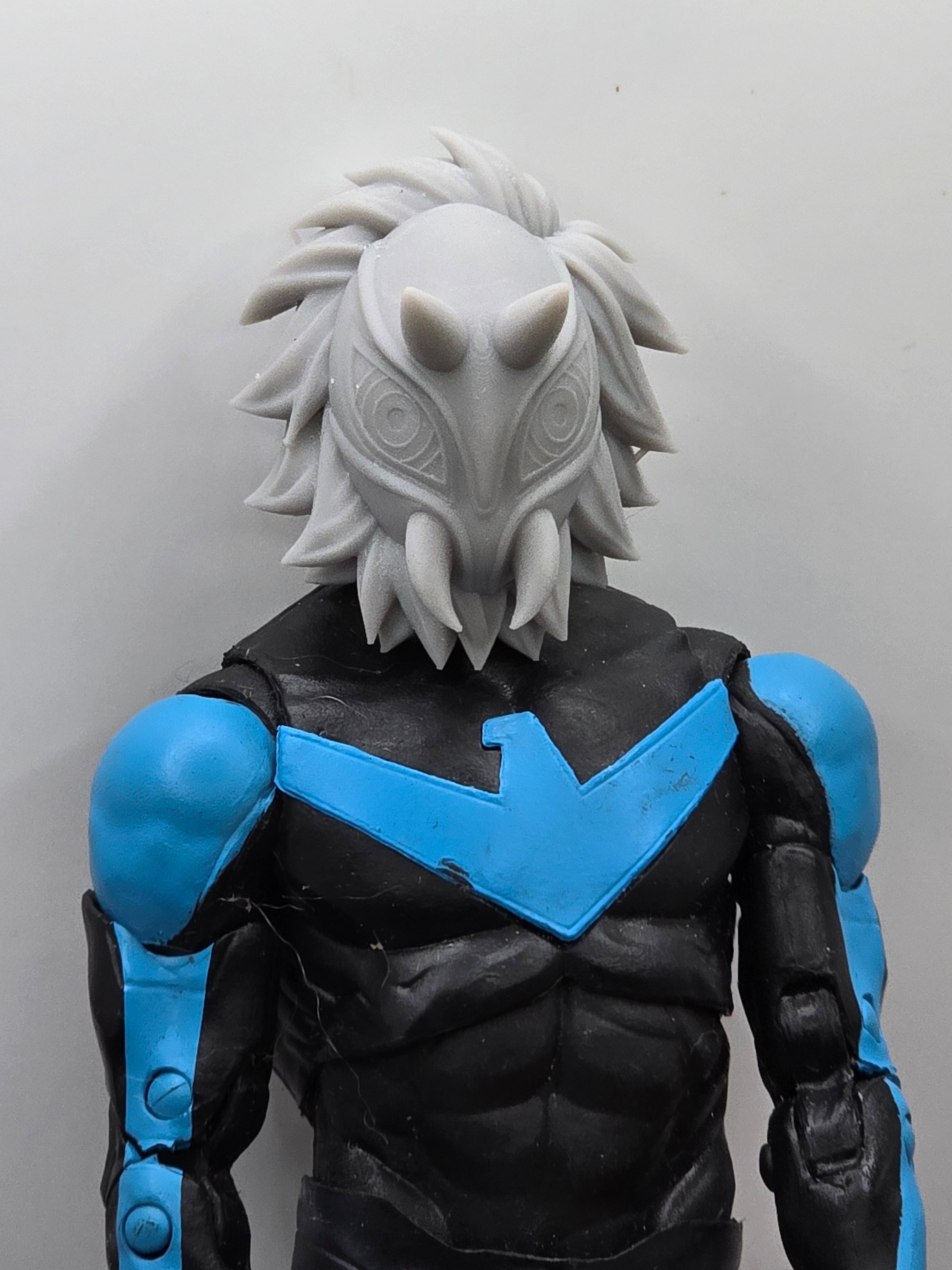Custom 3d Printed Classified Legends Compatible Comic Multiverse Oni Web Slinger Heads 1/12 1-10 1/18 Scale