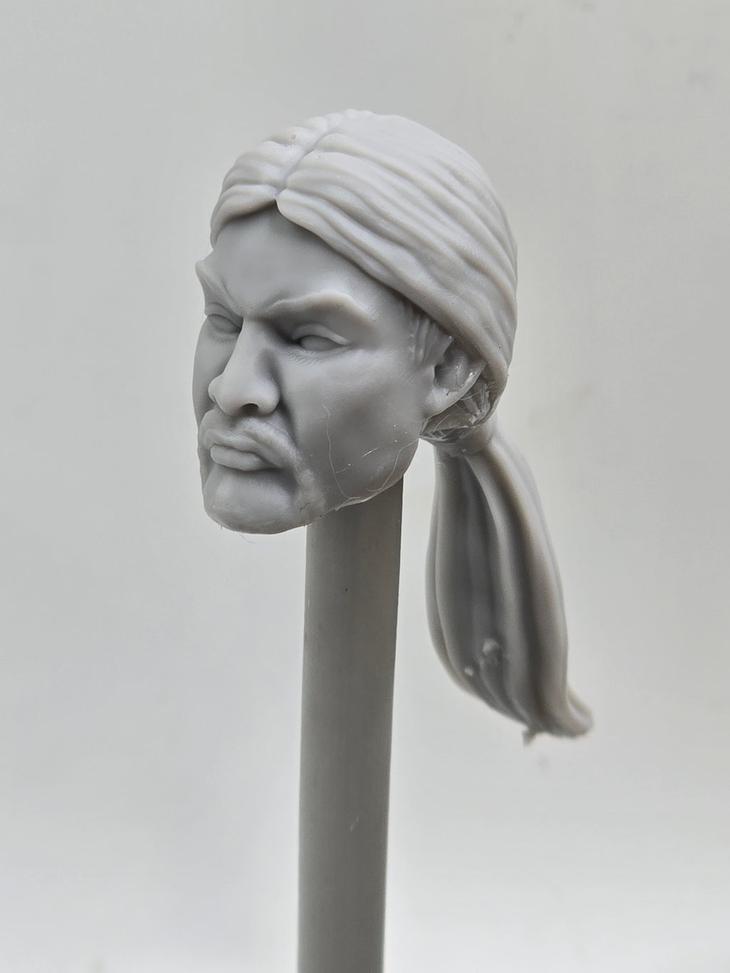 Custom 3d Printed Classified Legends Compatible Comic Multiverse Video Game Combat of Mortals Shang Sun Head#2 1/12 1-10 1/18 Scale