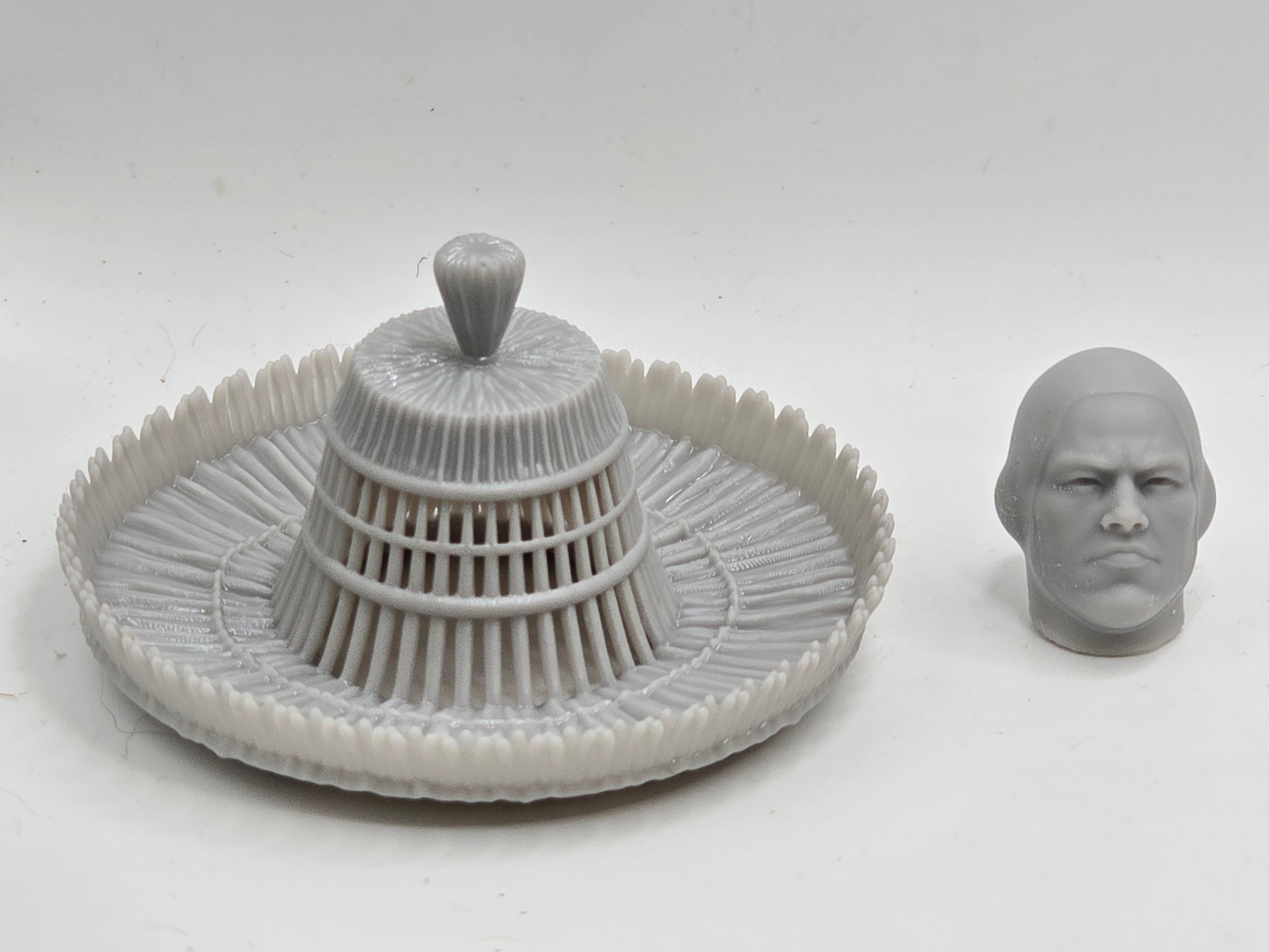 Custom 3d Printed Classified Legends Compatible Comic Multiverse 3 Storms Thunder Head & Hat 1/12 1-10 1/18 Scale
