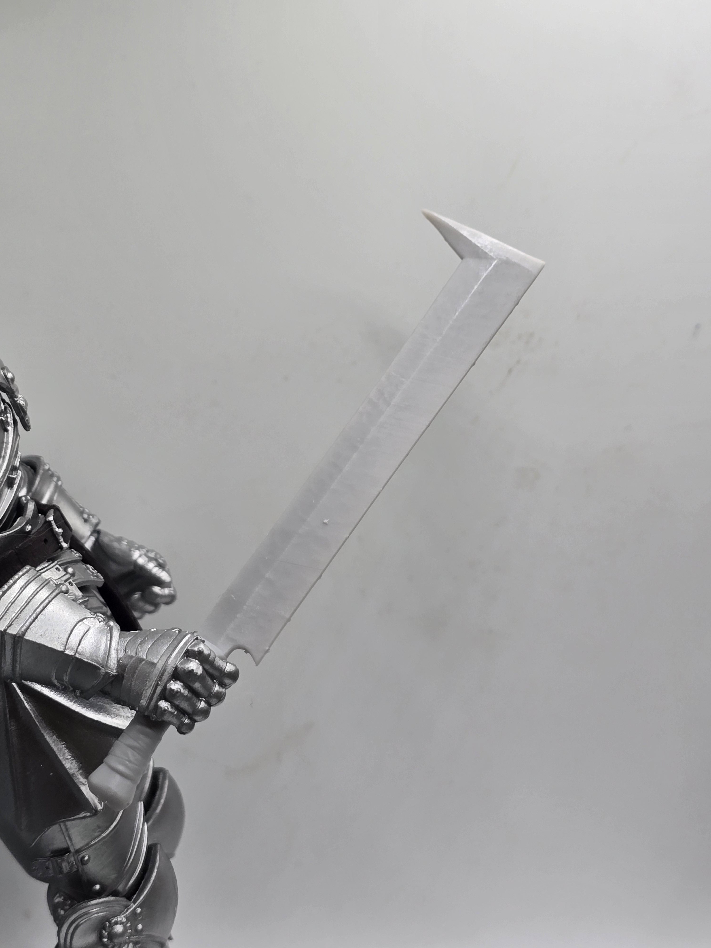 Custom 3d Printed Compatible Classified Legends Comic Multiverse Mythic Legions Ring Movie Orc Sword  1:12 6" Scale.