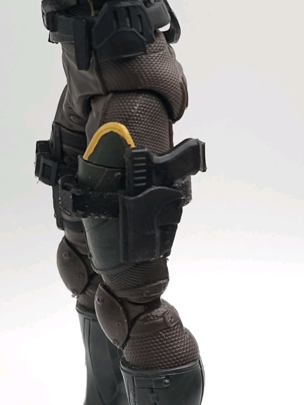 Custom 3d Printed Compatible Classified Legends Comic Multiverse Tacticle Flexible Sheath w/Pistol  1:12 6" Scale.