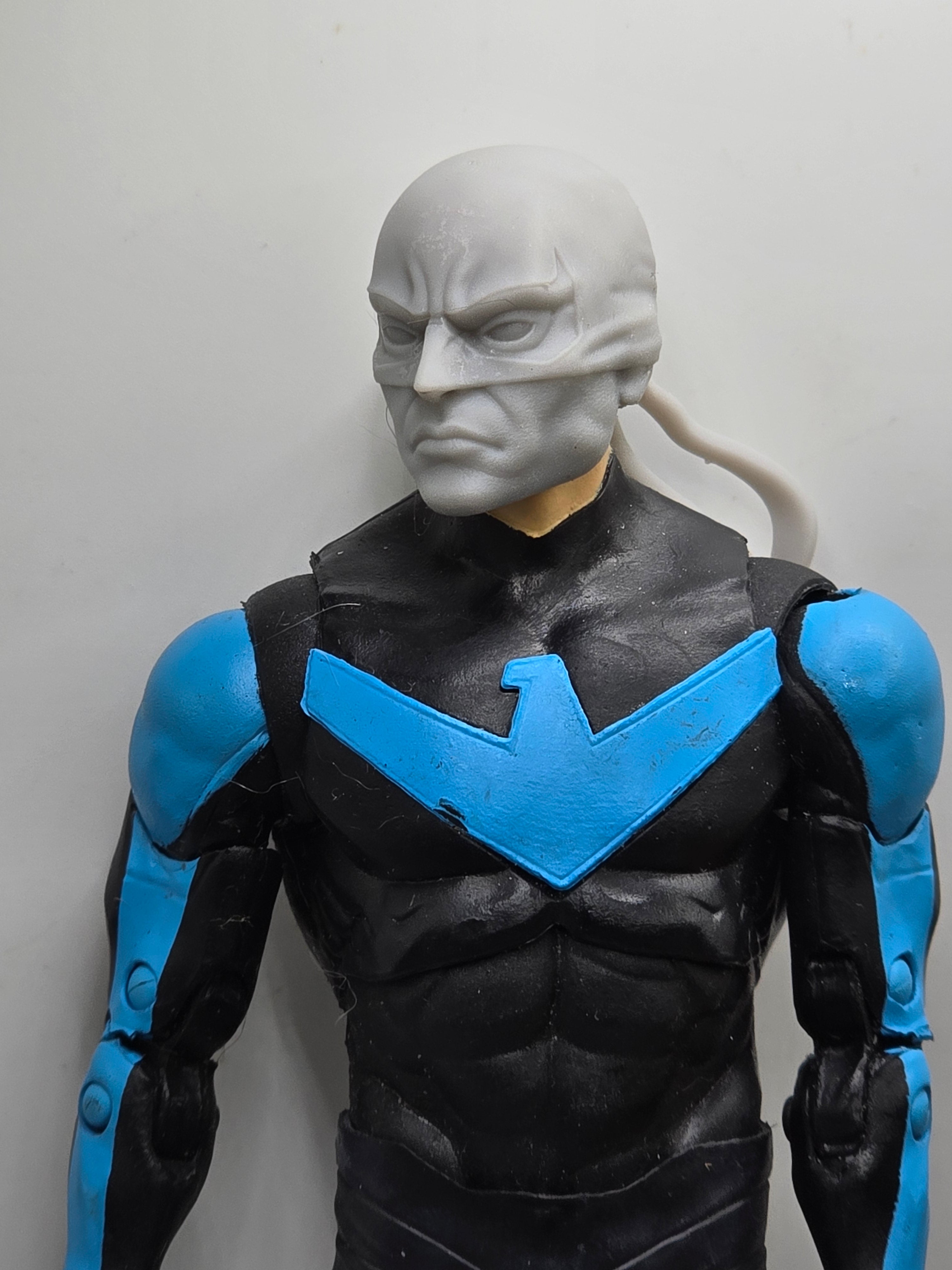 Custom 3d Printed Classified Legends Compatible Comic Multiverse Fists of Iron Heads 1/12 1-10 1/18 Scale