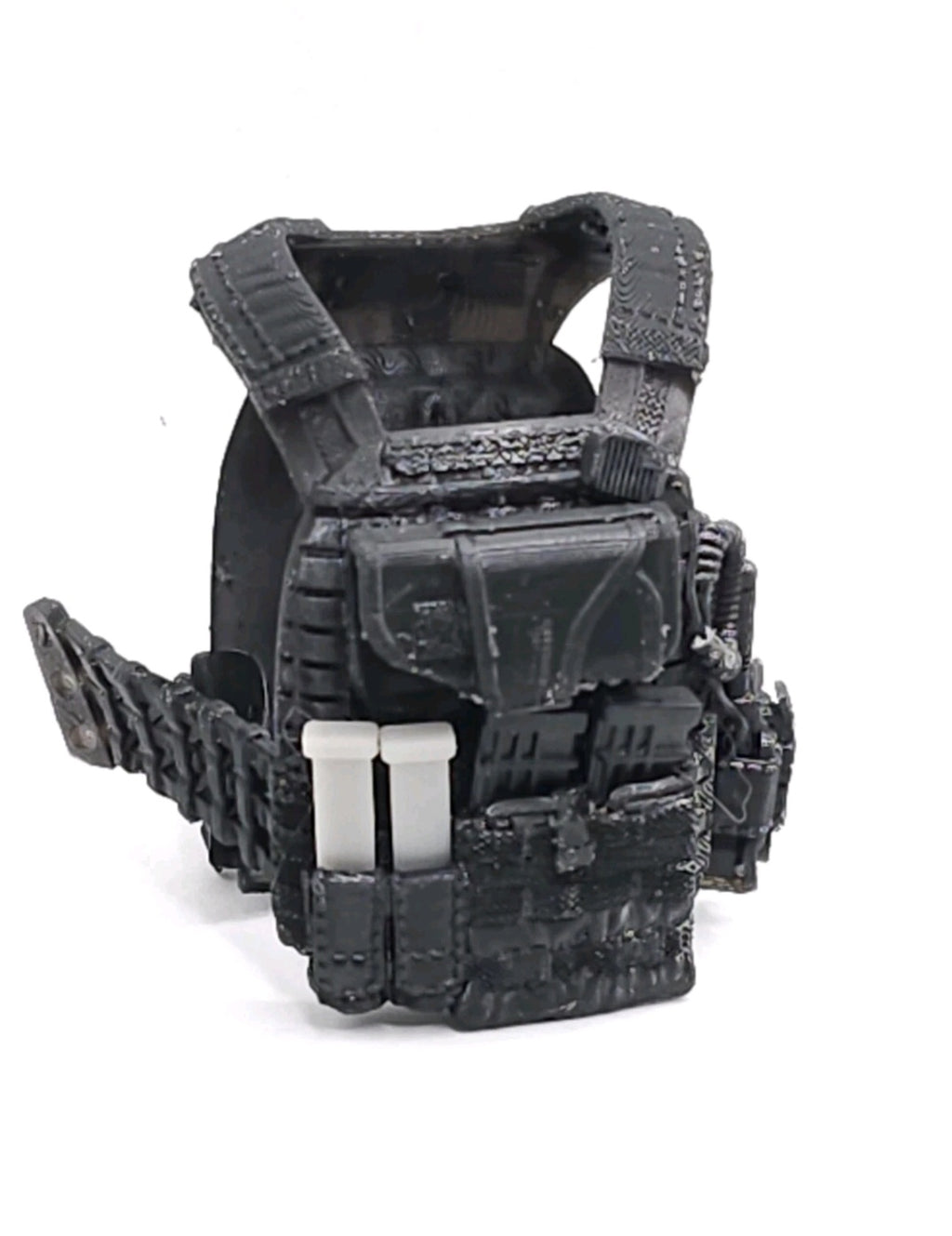 Custom 3d Printed Compatible Classified Legends Comic Multiverse Tacticle v4 Flexible Vest 1:12 6" Scale.