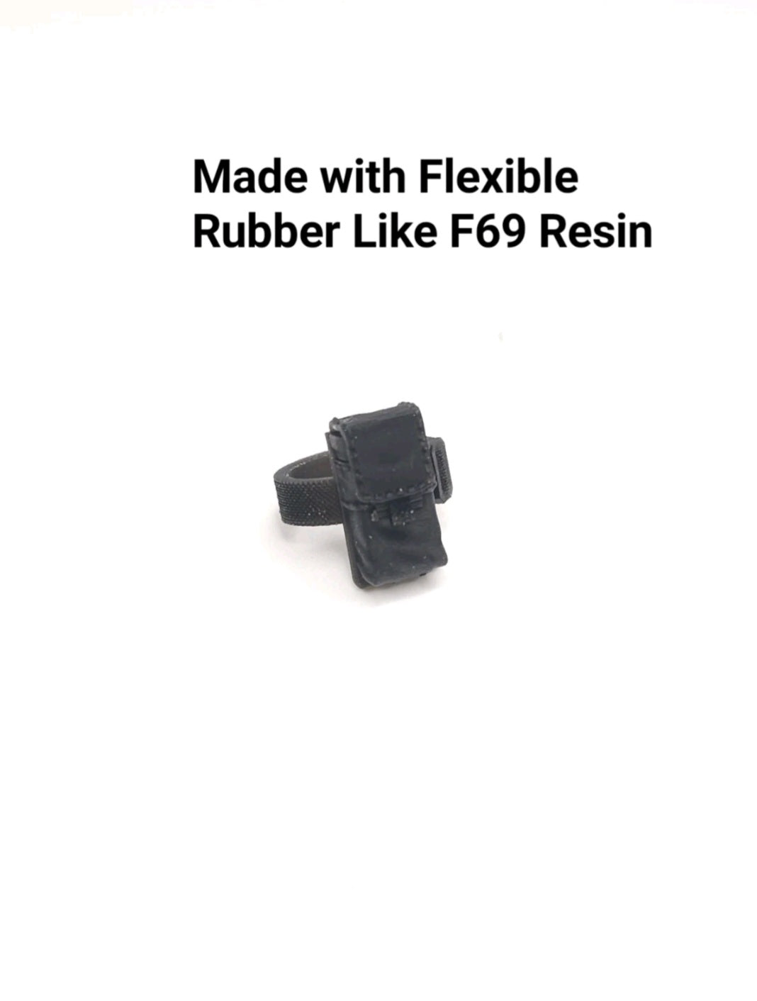 Custom 3d Printed Compatible Classified Legends Comic Multiverse Flexible Armband Single Pouch 1:12 6" Scale.