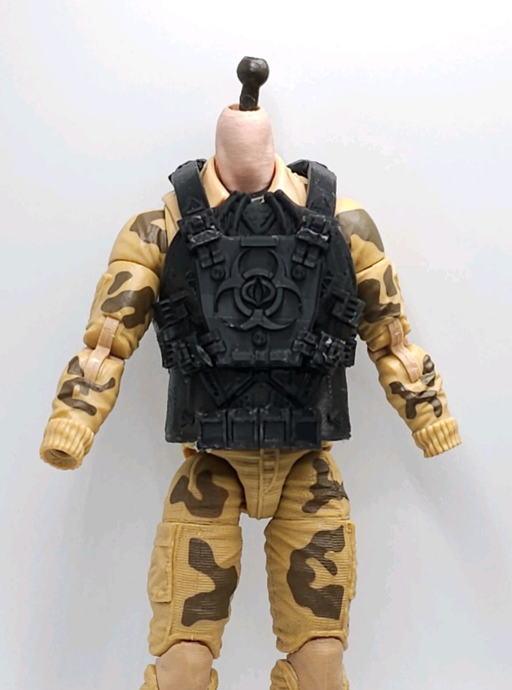 Custom 3d Printed Compatible Classified Legends Comic Multiverse Cesspool Flexible Vest 1:12 6" Scale.