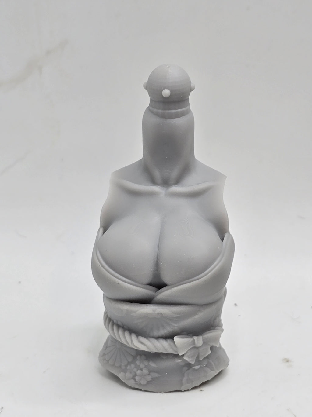 3d Printed Mythic Legions Scale Head 2.0 Female Geisha Torso 1:12 6" Scale.