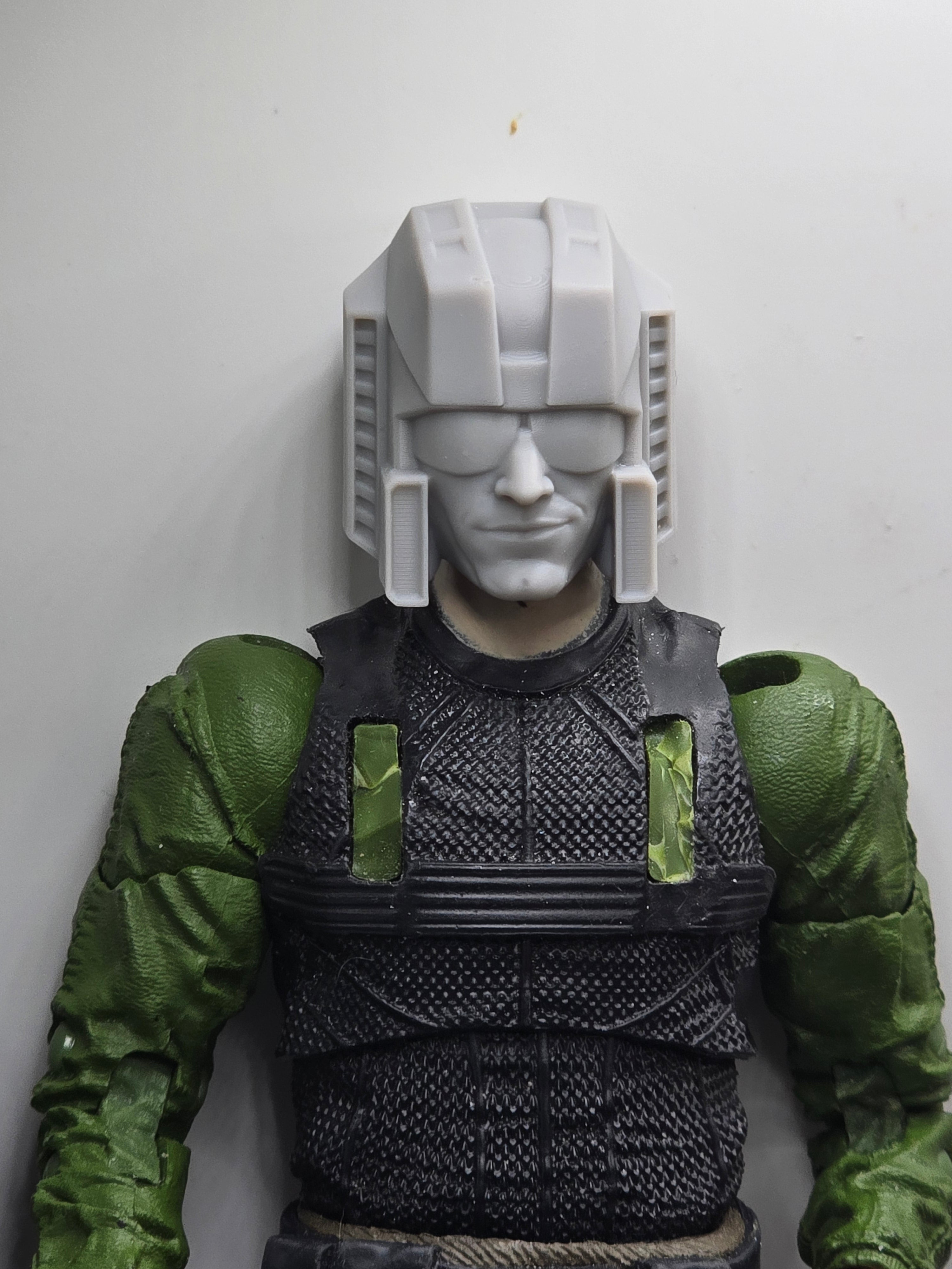 Custom 3d Printed Classified Legends Compatible Comic Multiverse Transformation Star Scream v2 Heads 1/12 1-10 1/18 Scale