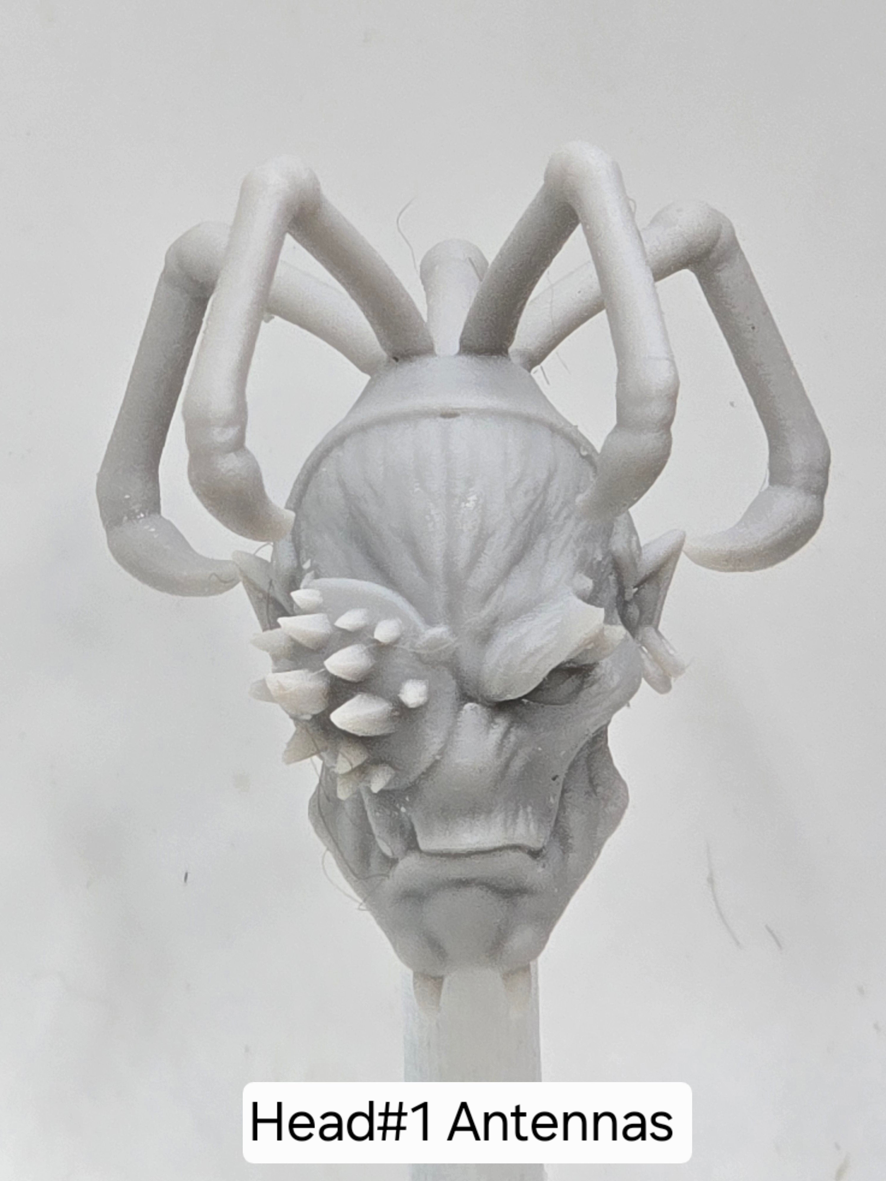 Custom 3d Printed Classified Legends Compatible Comic Multiverse Space Quest Sarris Heads 1/12 1-10 1/18 Scale