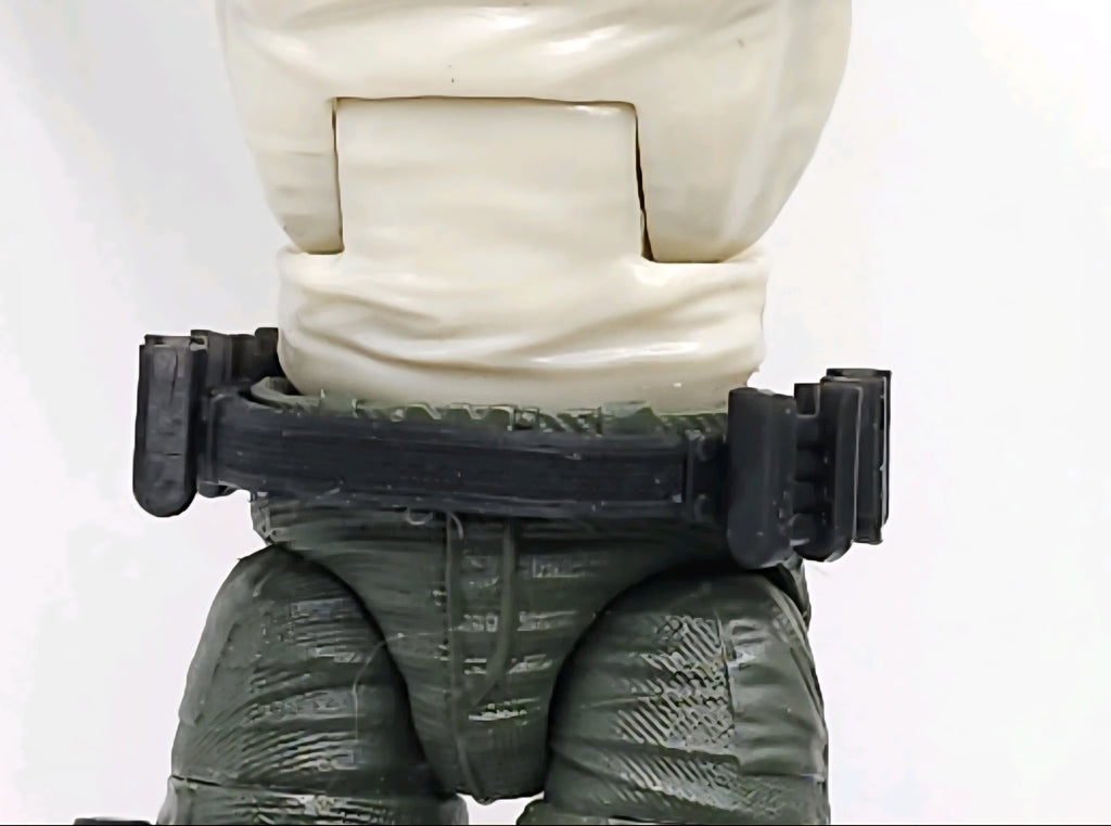 Custom 3d Printed Compatible Classified Legends Comic Multiverse Tacticle v5 Flexible Belt 1:12 6" Scale.