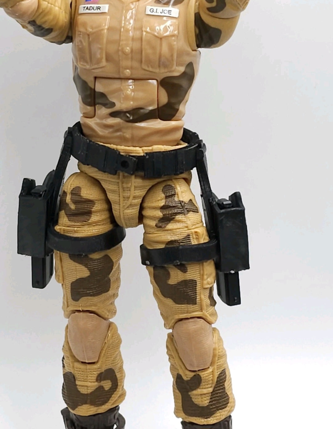 Custom 3d Printed Compatible Classified Legends Comic Multiverse Tacticle Belt v1 Flexible Belt 1:12 6" Scale.