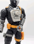 Custom 3d Printed Compatible Classified Legends Comic Multiverse Battle Android Accessory  1:12 6" Scale -  Gun Chest Plate Accessory