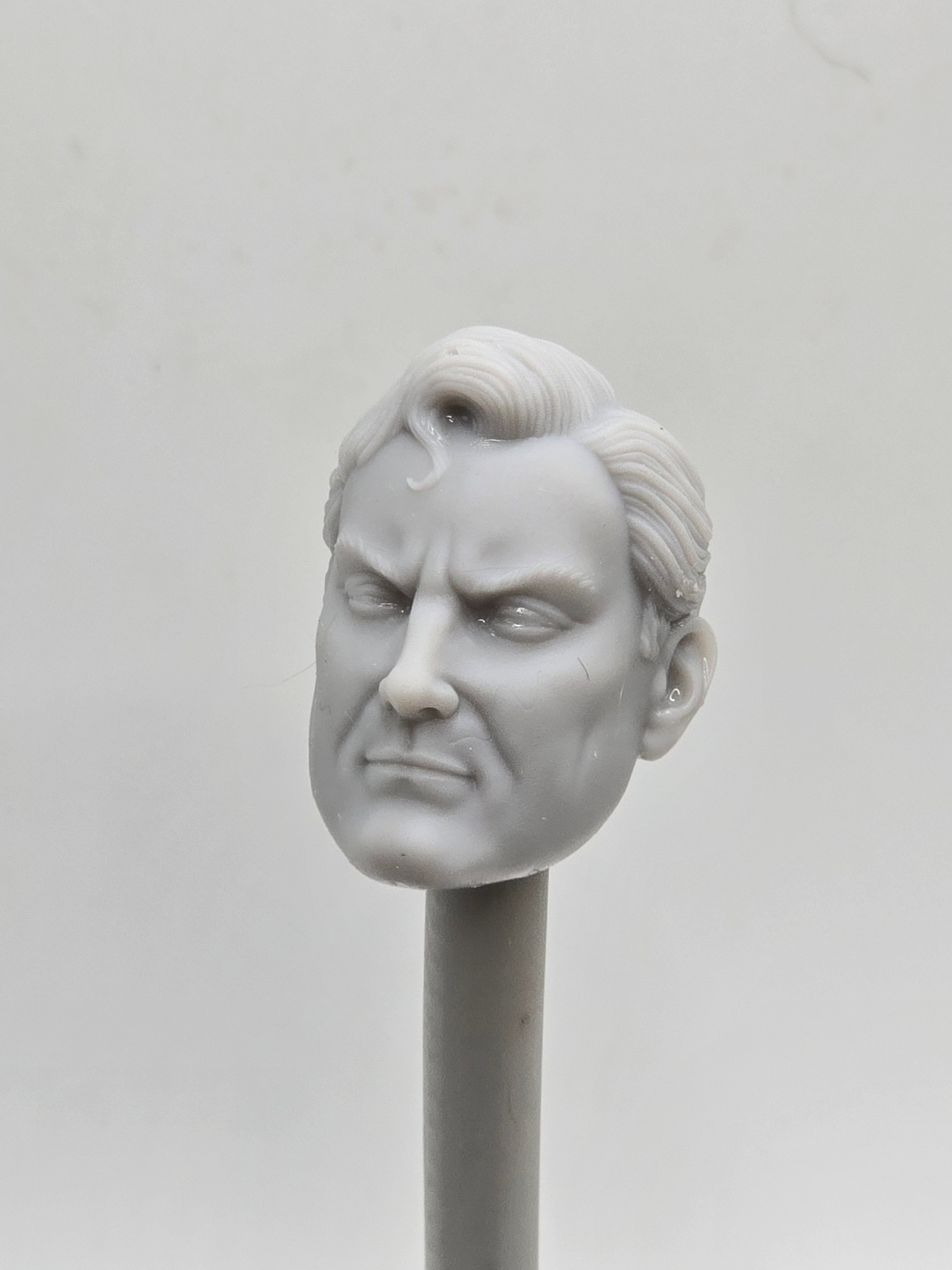 Custom 3d Printed Classified Legends Compatible Comic Multiverse Comoc Superhero Man Heads 1/12 1-10 1/18 Scale