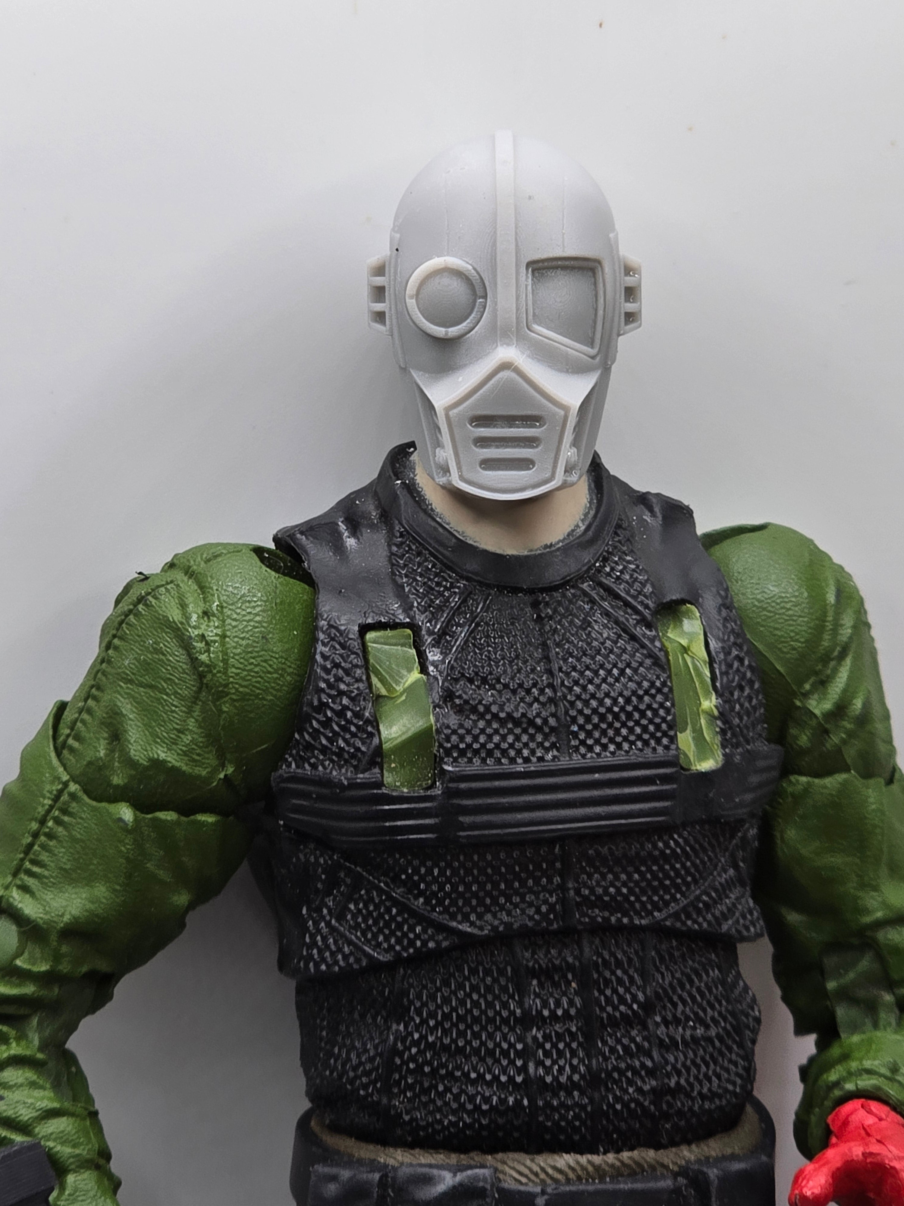 Custom 3d Printed Classified Legends Compatible Comic Multiverse Hurricane Pilot Vapor Heads 1/12 1-10 1/18 Scale