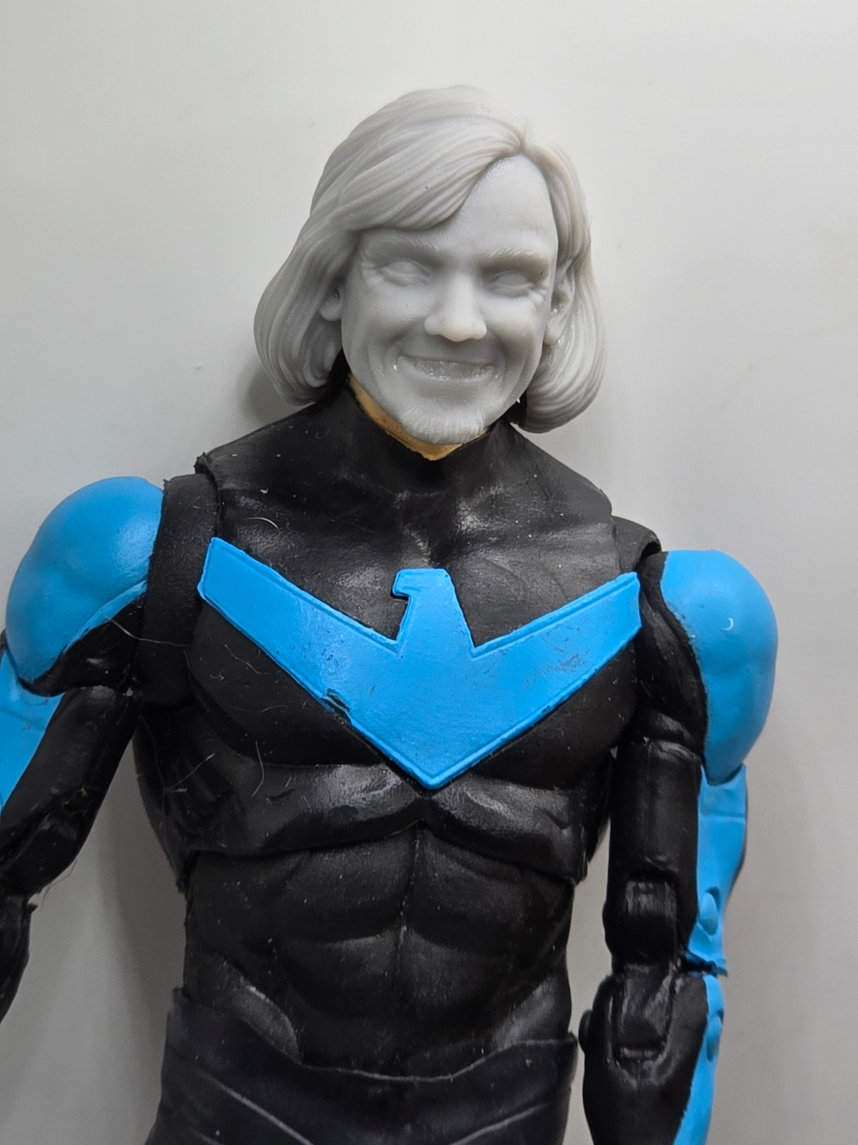 Custom 3d Printed Classified Legends Compatible Comic Multiverse Mystery Team Shaggy Lillard  Heads 1/12 1-10 1/18 Scale