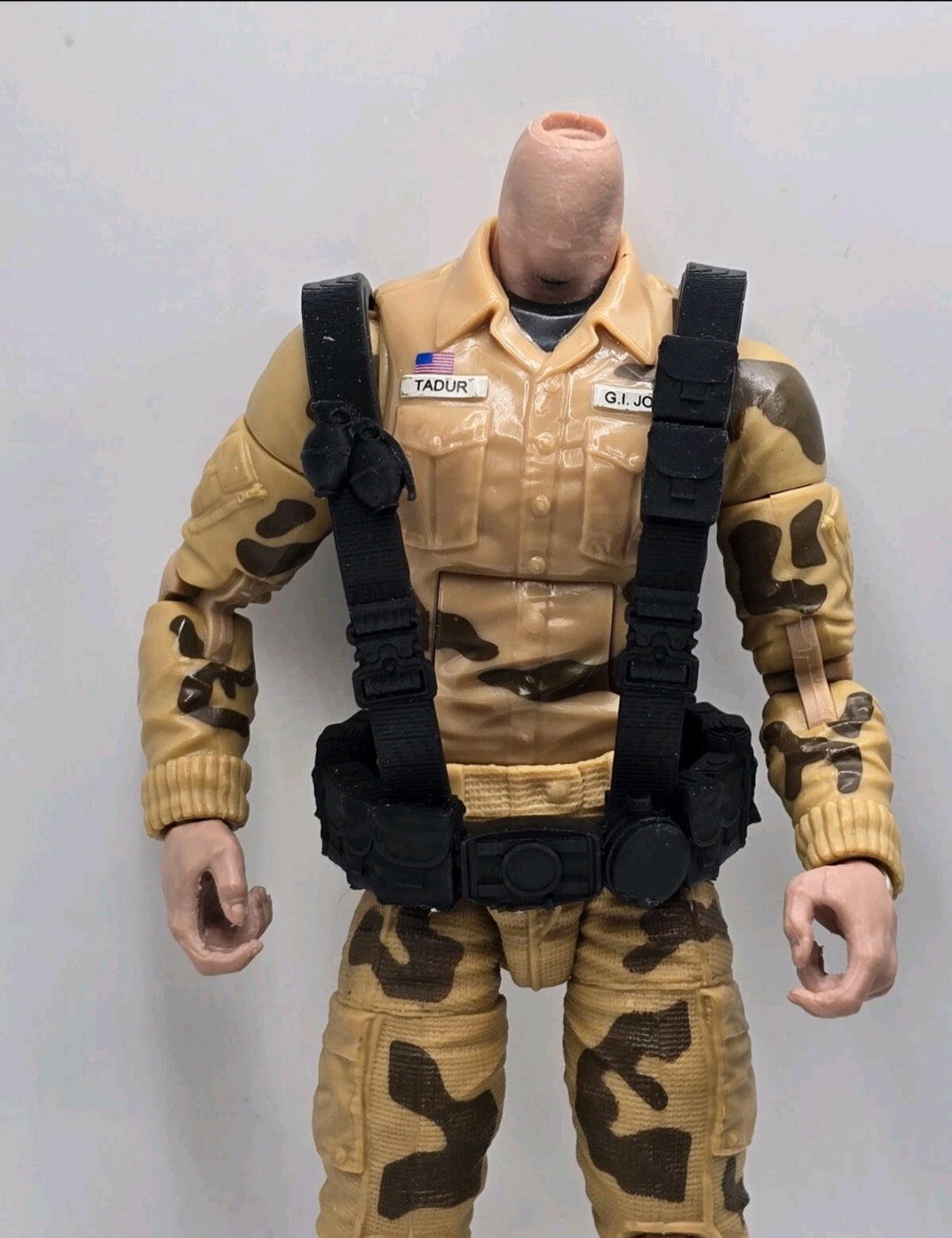 Custom 3d Printed Compatible Classified Legends Comic Multiverse Web Gear v2 Flexible Vest 1:12 6" Scale.