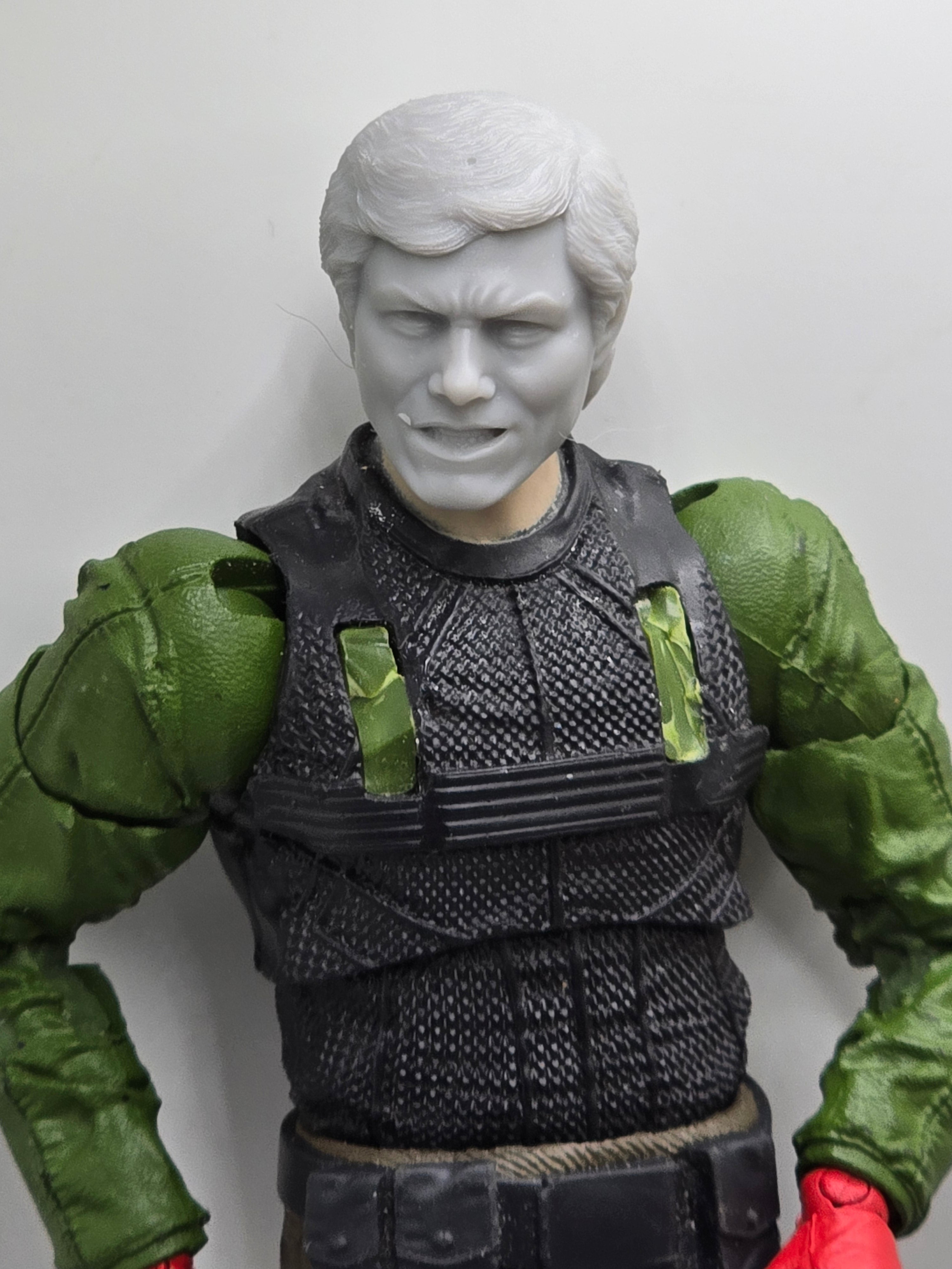 Custom 3d Printed Classified Legends Compatible Comic Multiverse 3 Storms Thunder Head  1/12 1-10 1/18 Scale