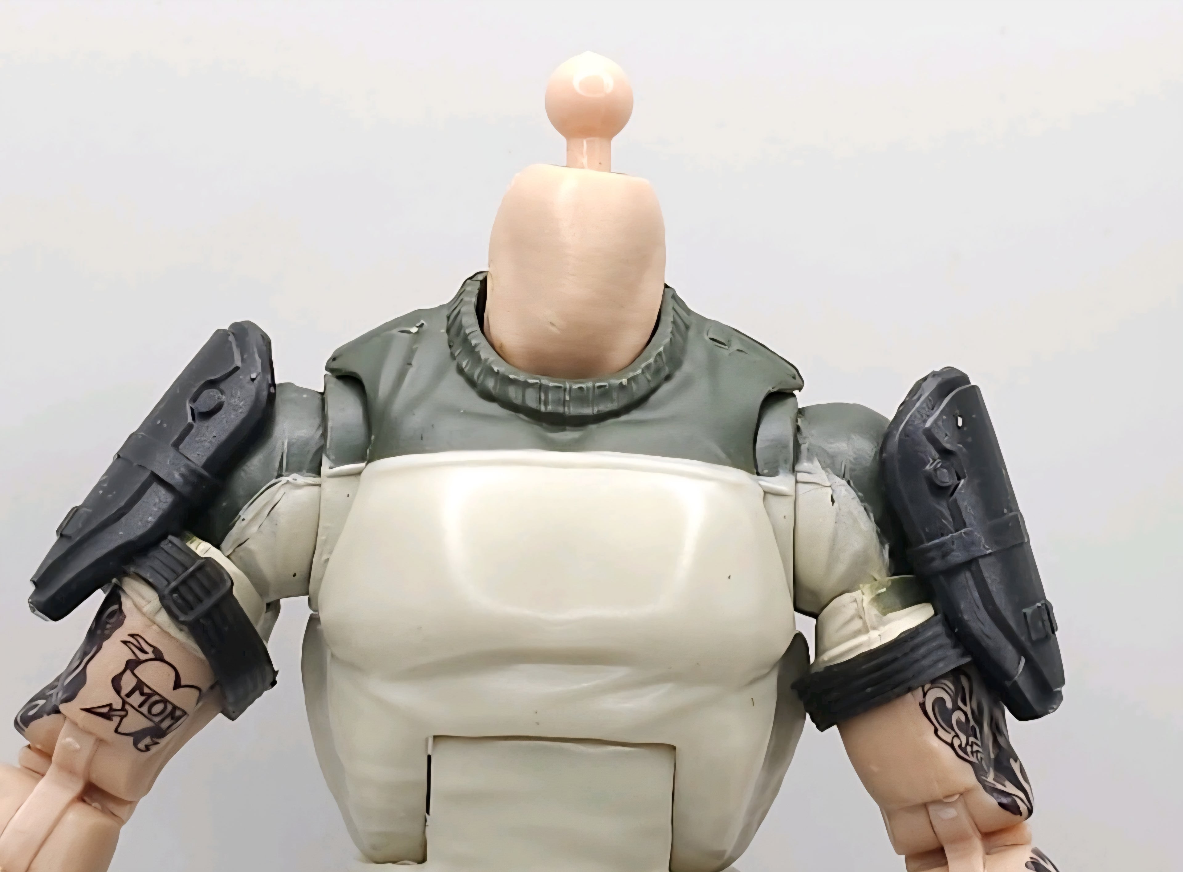 Custom 3d Printed Compatible Classified Legends Comic Multiverse Stormbringer Flexible Shoulders 1:12 6" Scale.