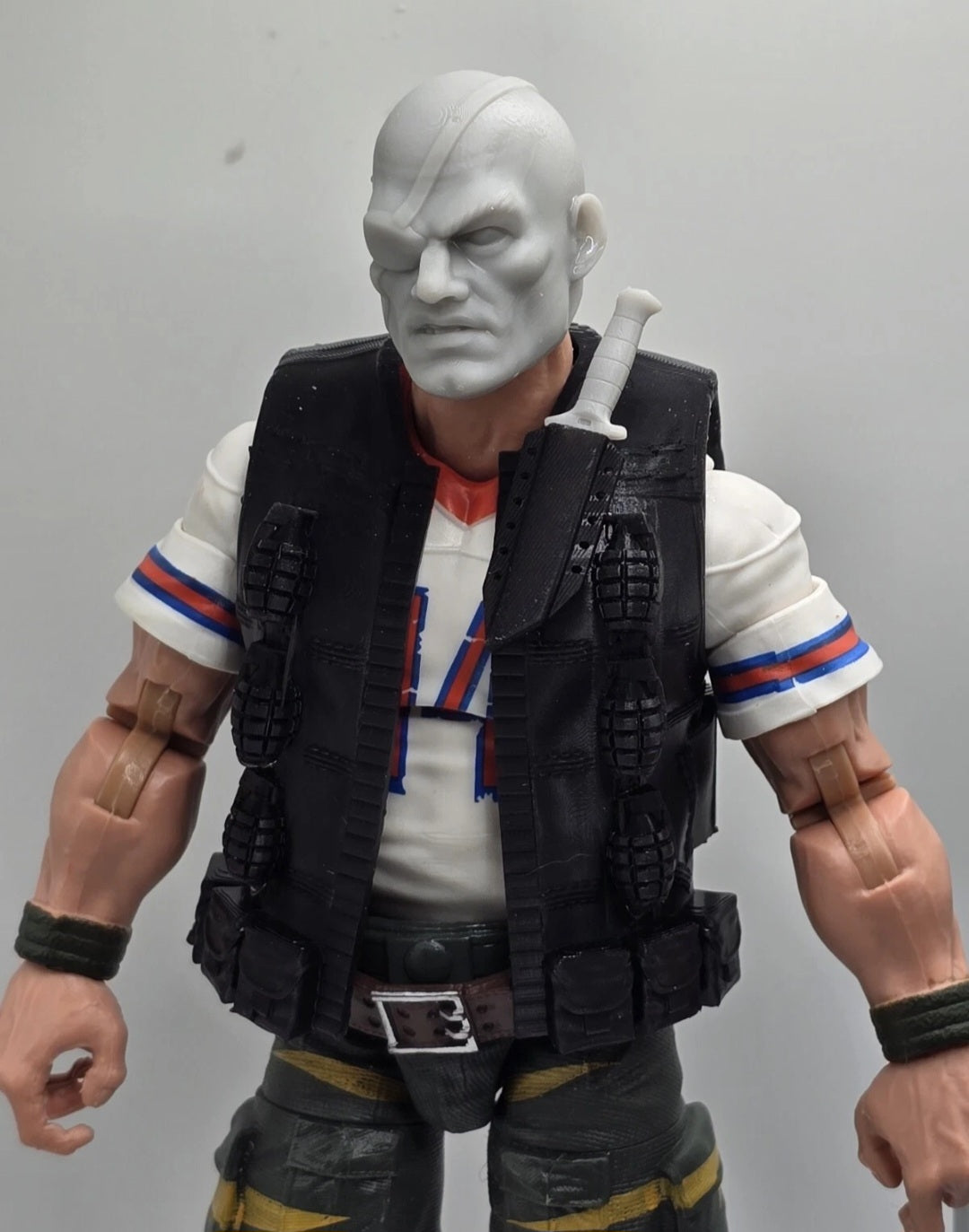 Custom 3d Printed Compatible Classified Legends Comic Multiverse Demolisher Flexible Vest 1:12 6" Scale.