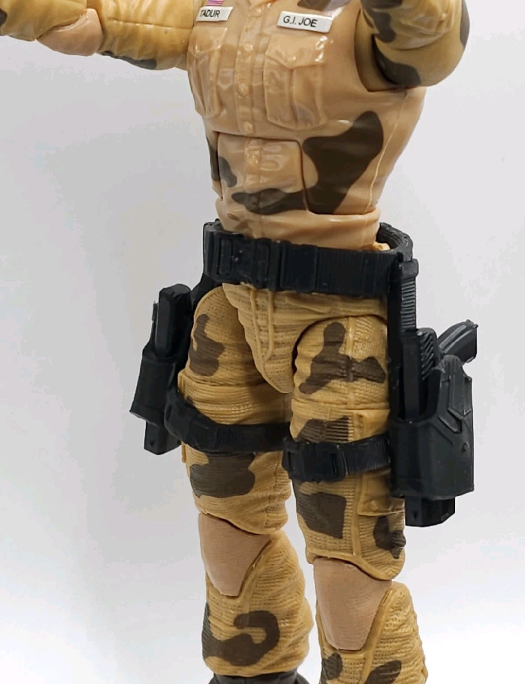 Custom 3d Printed Compatible Classified Legends Comic Multiverse Tacticle Belt v1 Flexible Belt 1:12 6" Scale.