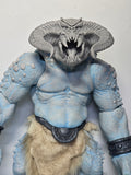 3d Printed Mythic Legions Troll Scale Head Balrog Demon Head  1:12 6" Scale.