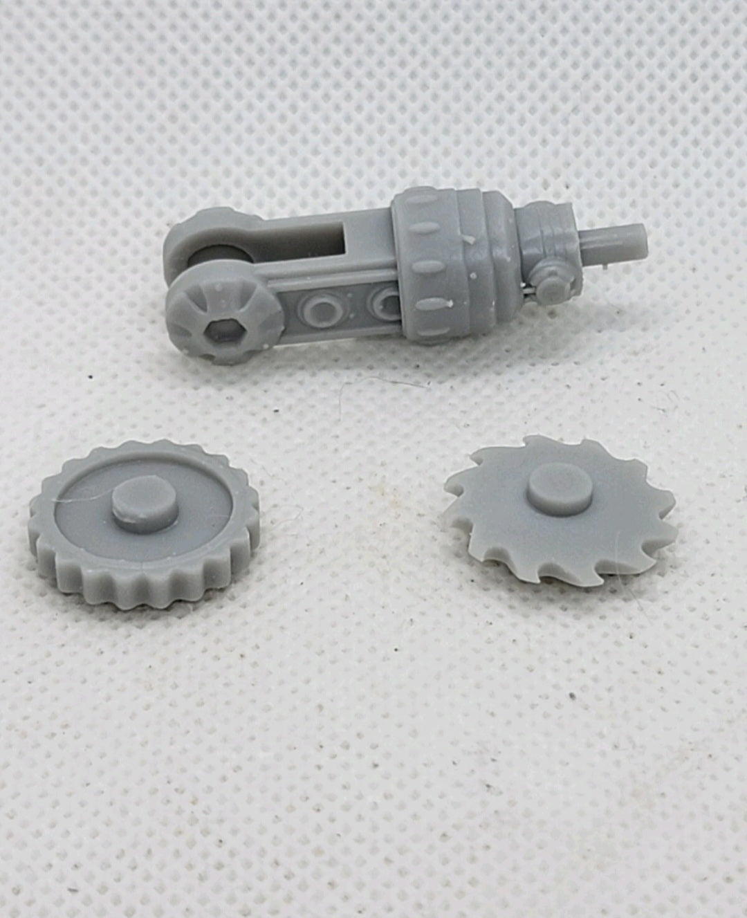 Custom 3d Printed Compatible Classified Legends Comic Multiverse Battle Android Accessory  1:12 6" Scale - Saw/Grinder Accessory