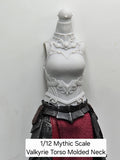 3d Printed Mythic Legions Scale Head 2.0 Valkyrie Torso 1:12 6" Scale.